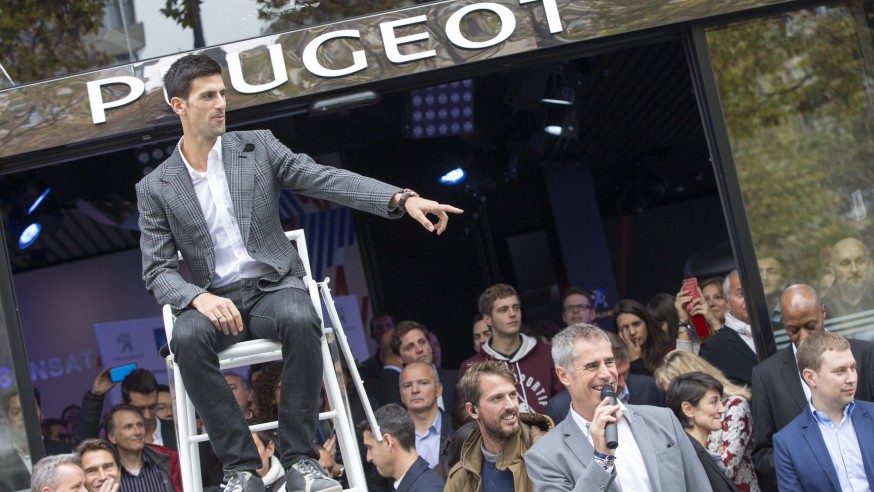 Peugeot a ATP oznamují celosvětové partnerství