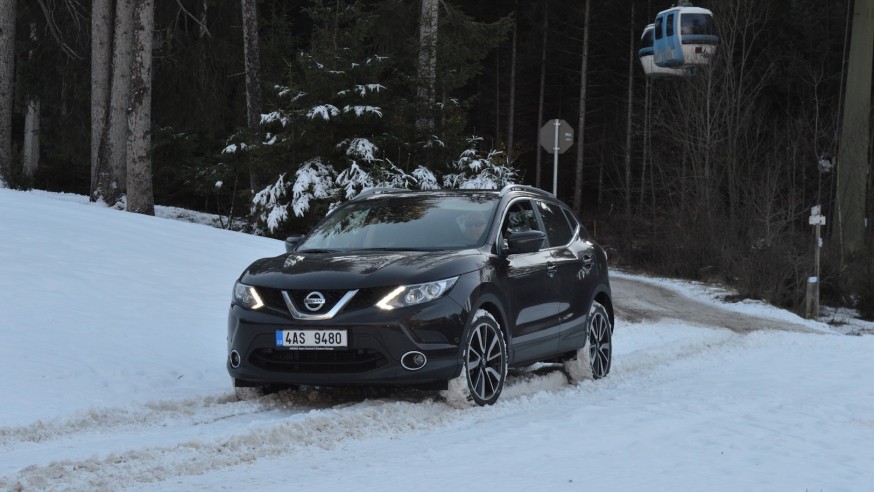 Honba za testem čtyřkolky: Nissan Qashqai