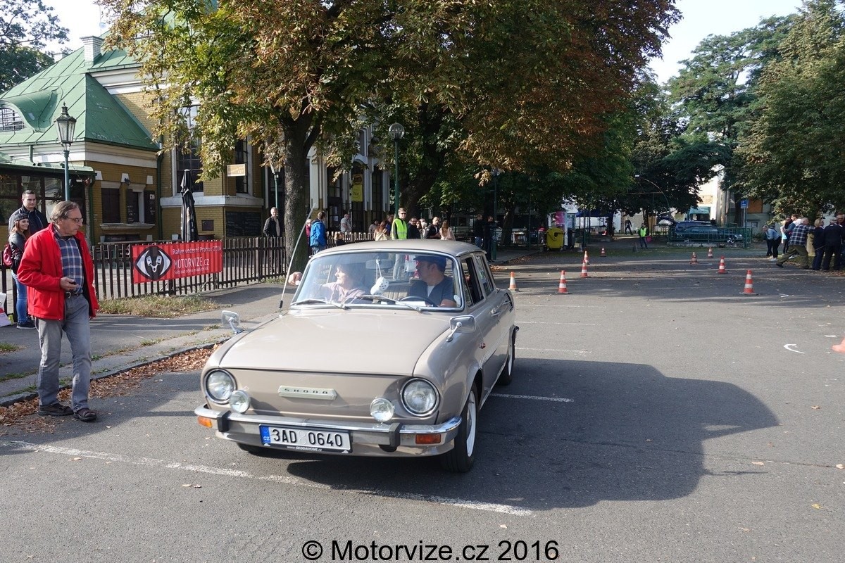 Rallye večerní Prahou 2016