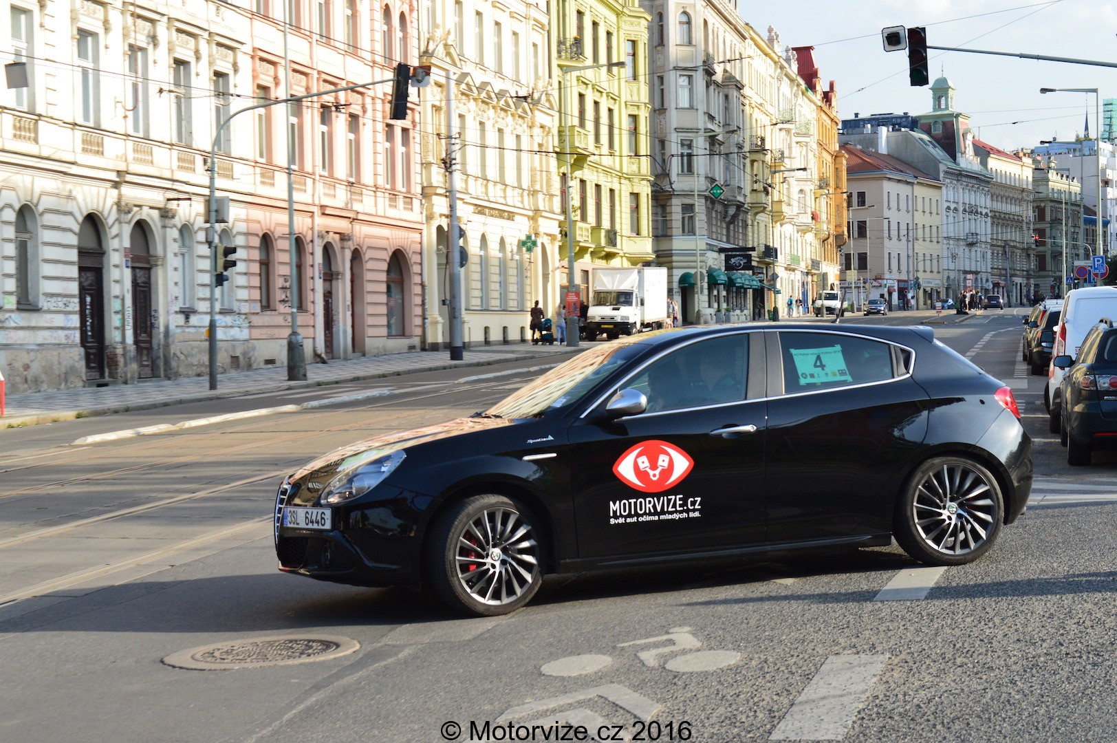 Rallye večerní Prahou 2016