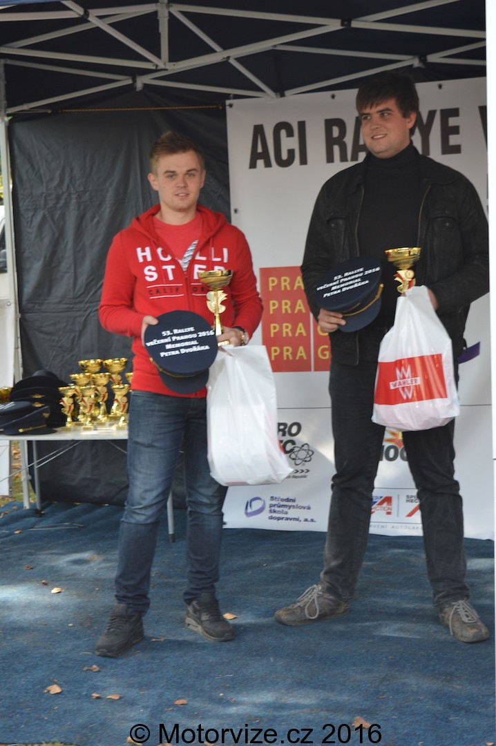 Rallye večerní Prahou 2016