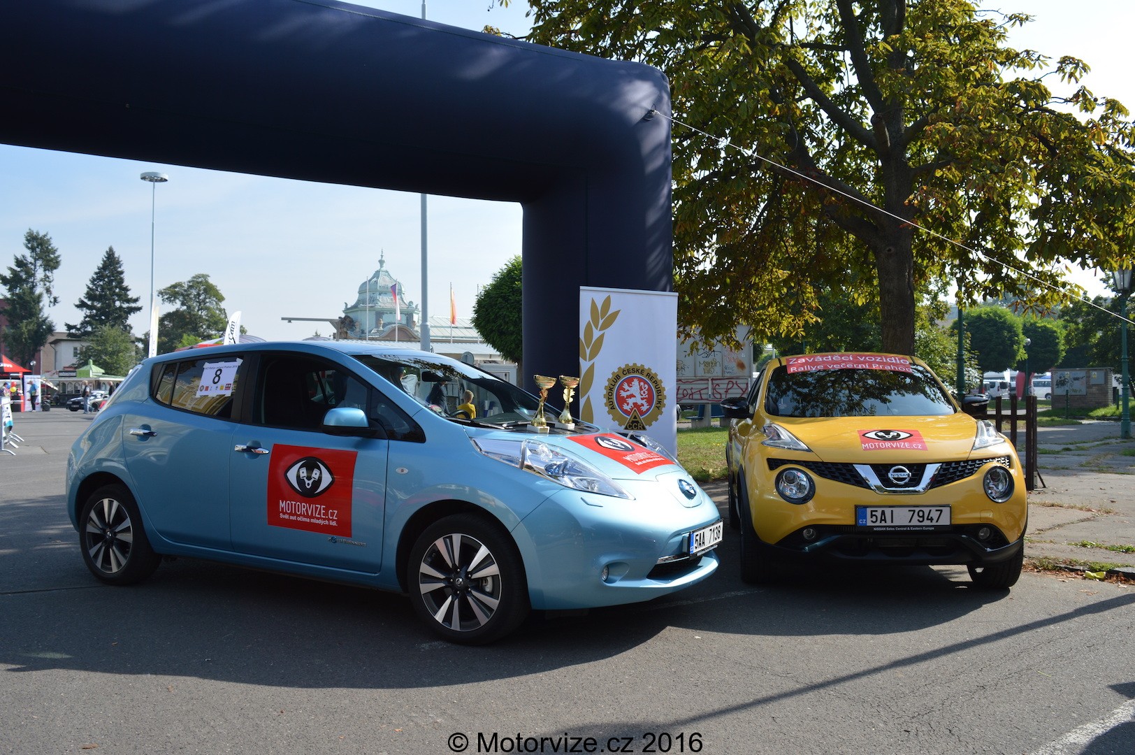 Rallye večerní Prahou 2016