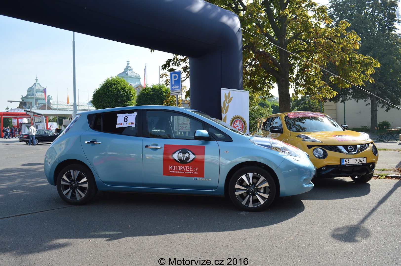 Rallye večerní Prahou 2016