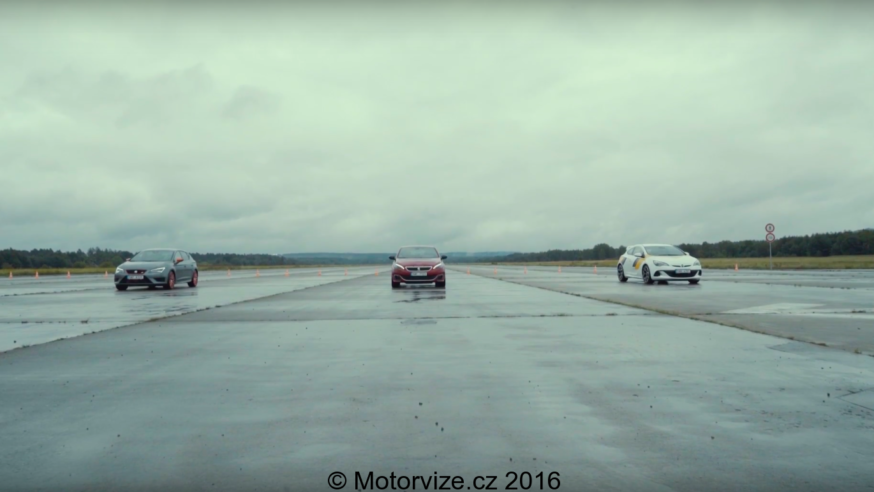 Za Volantem Seat Leon Cupra, Peugeot 308 GTi a Opel Astra OPC