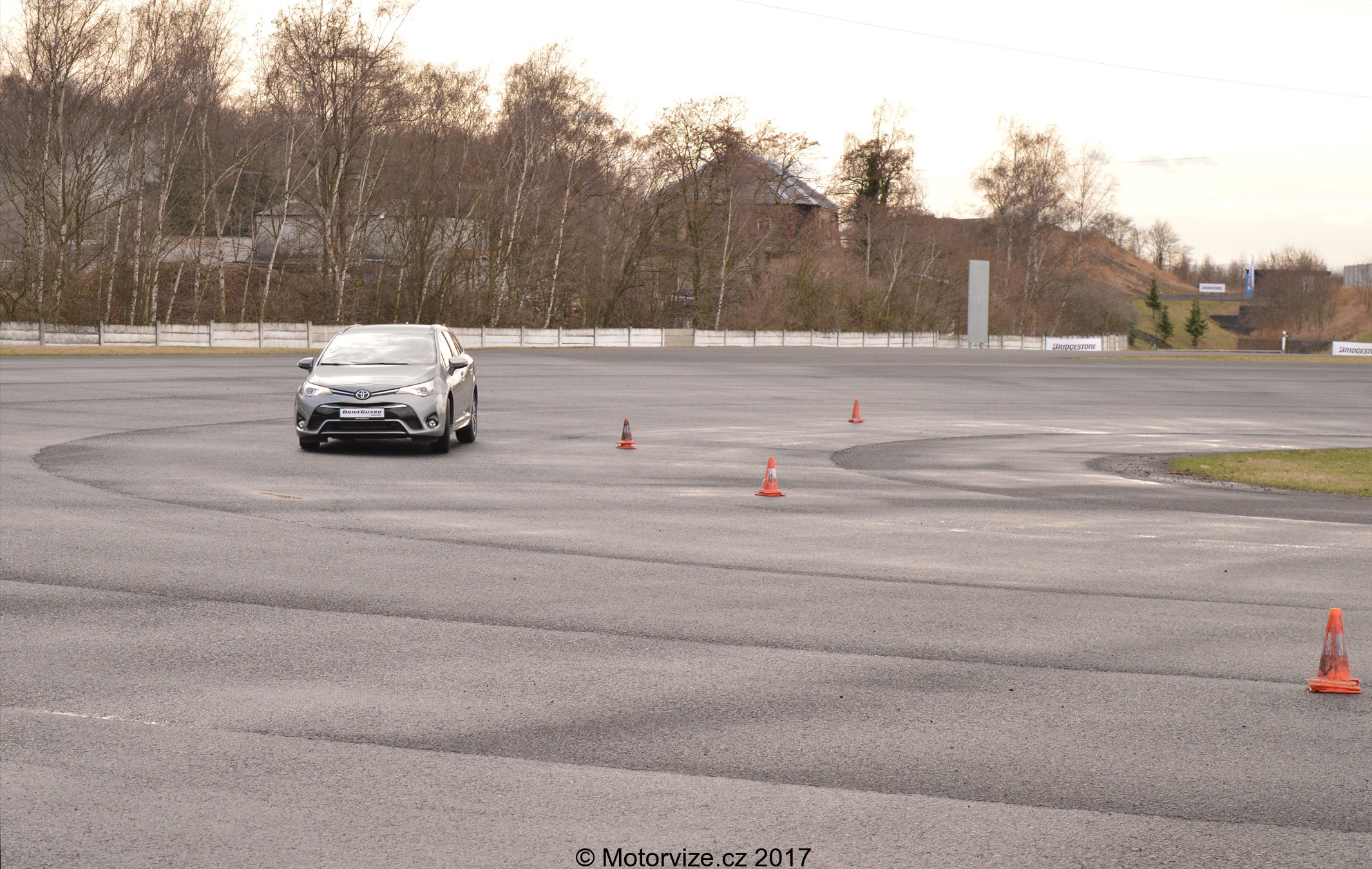 Bridgestone test letních pneu Autodrom Most