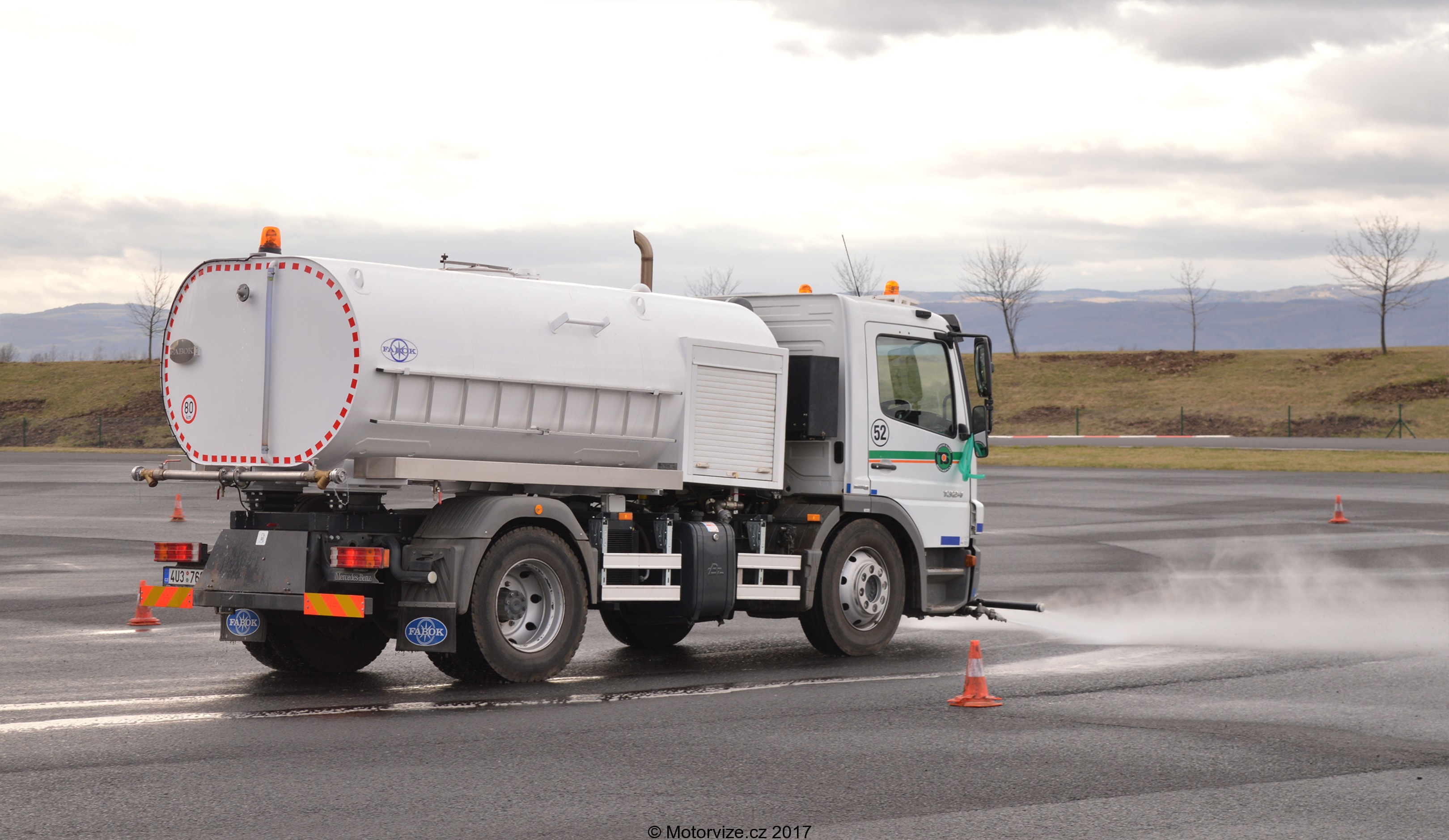 Bridgestone test letních pneu Autodrom Most