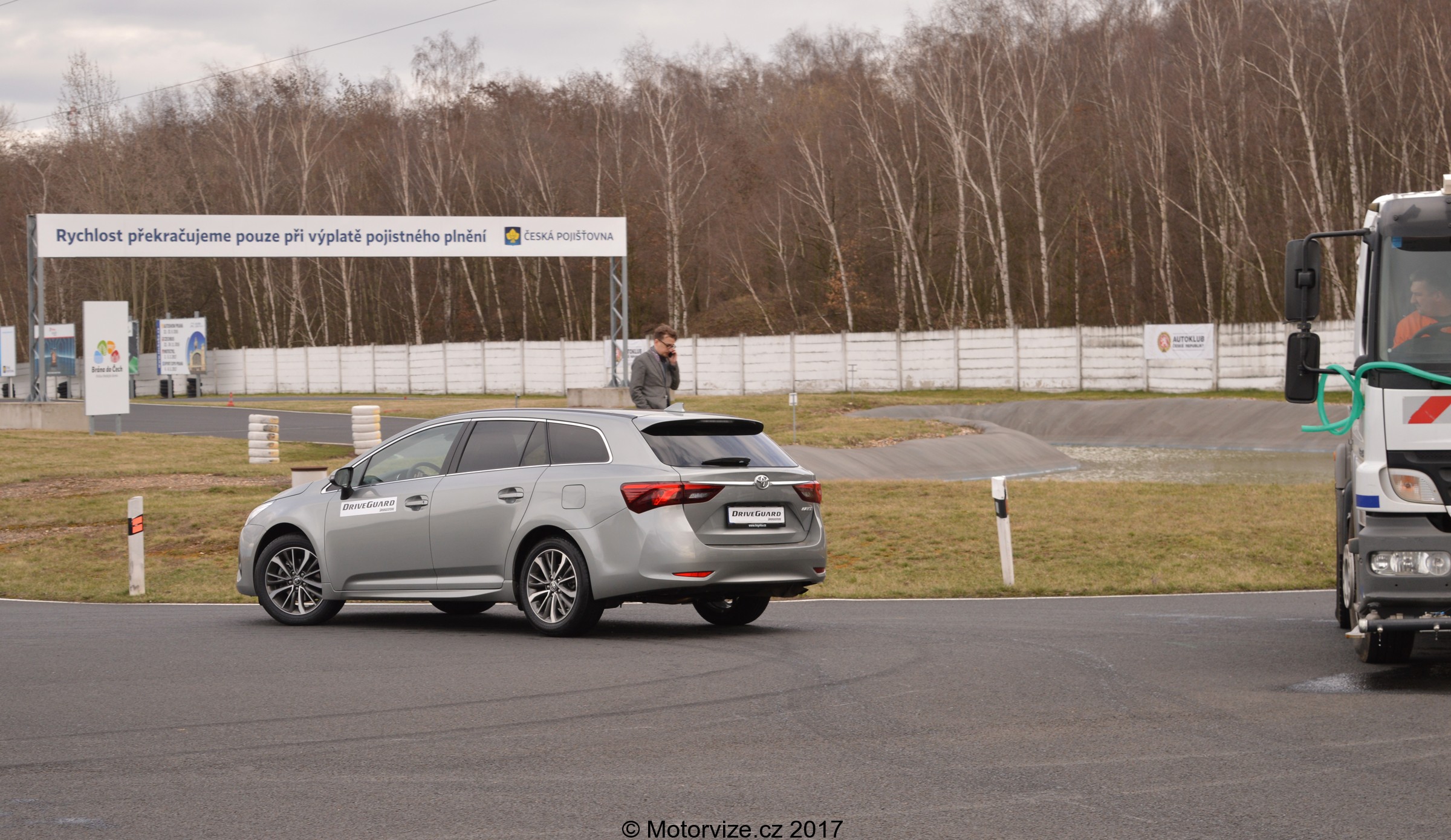 Bridgestone test letních pneu Autodrom Most