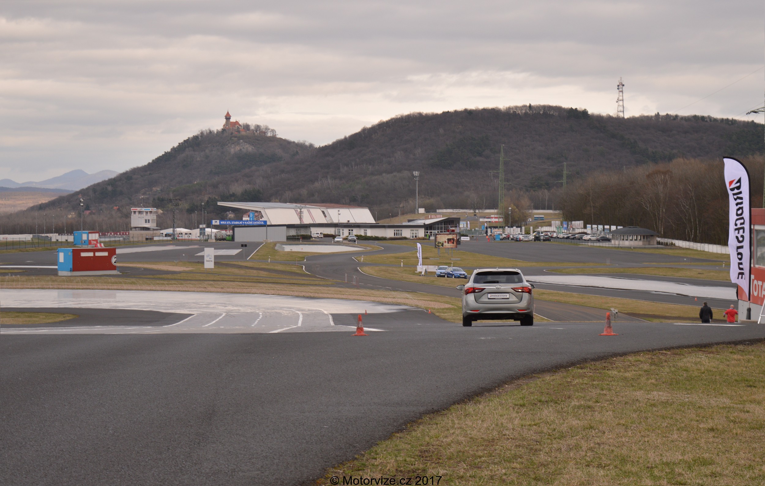 Bridgestone test letních pneu Autodrom Most