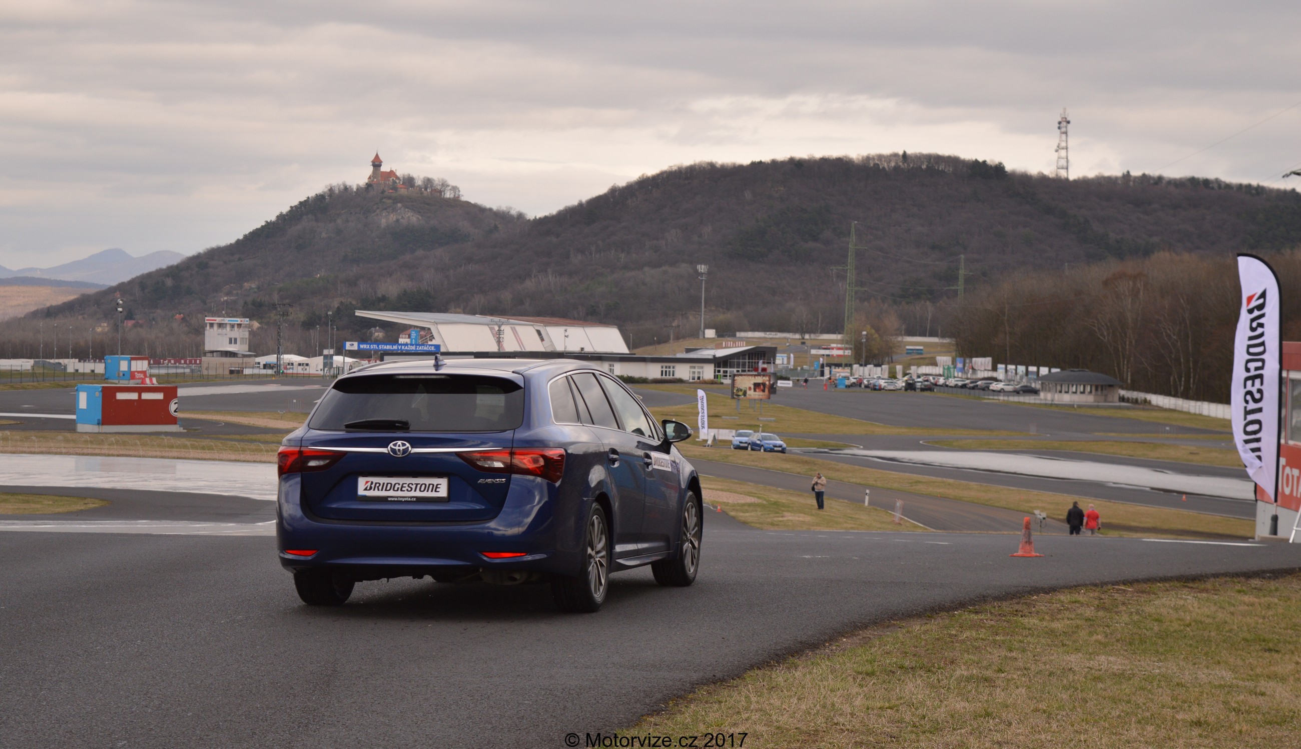 Bridgestone test letních pneu Autodrom Most