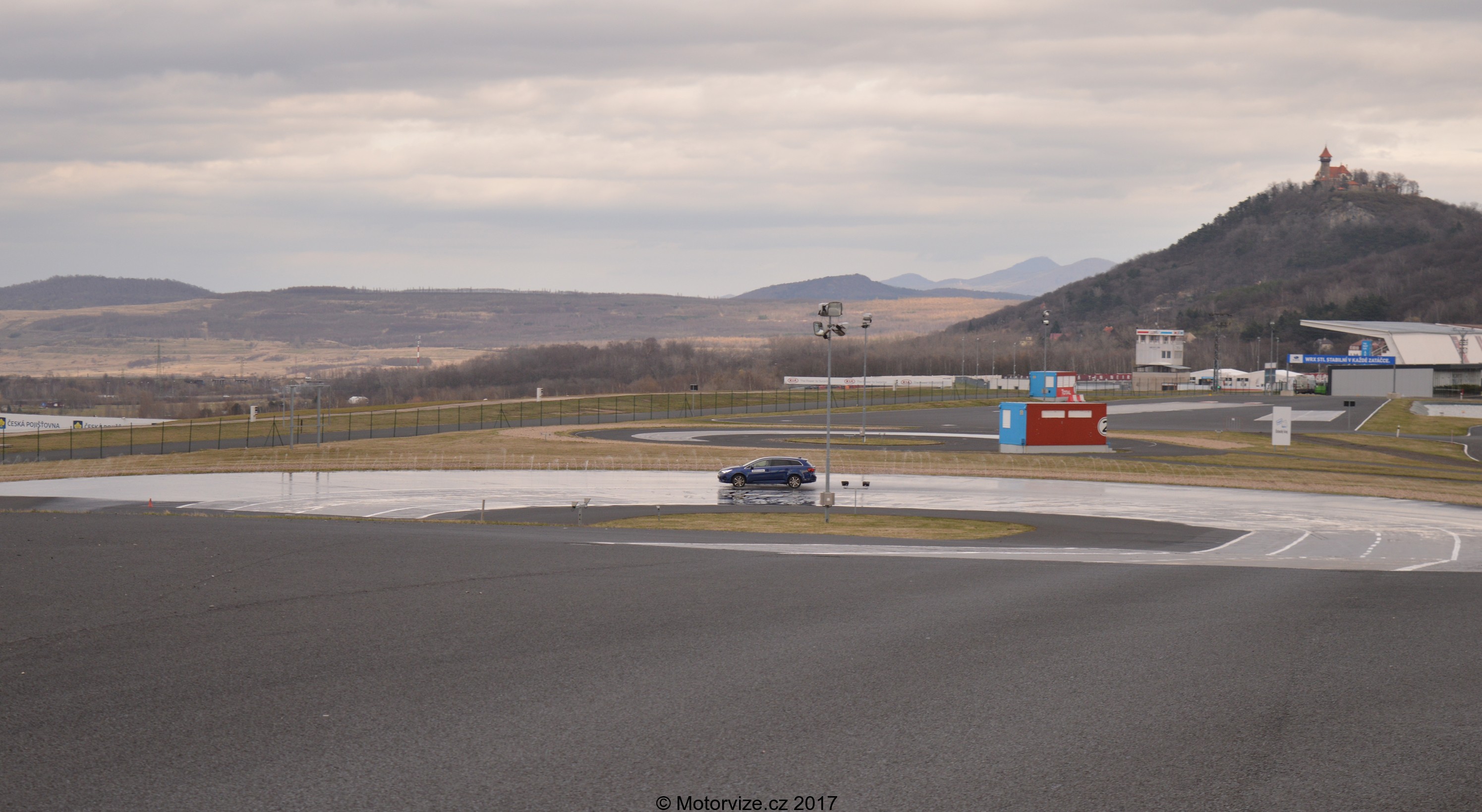 Bridgestone test letních pneu Autodrom Most