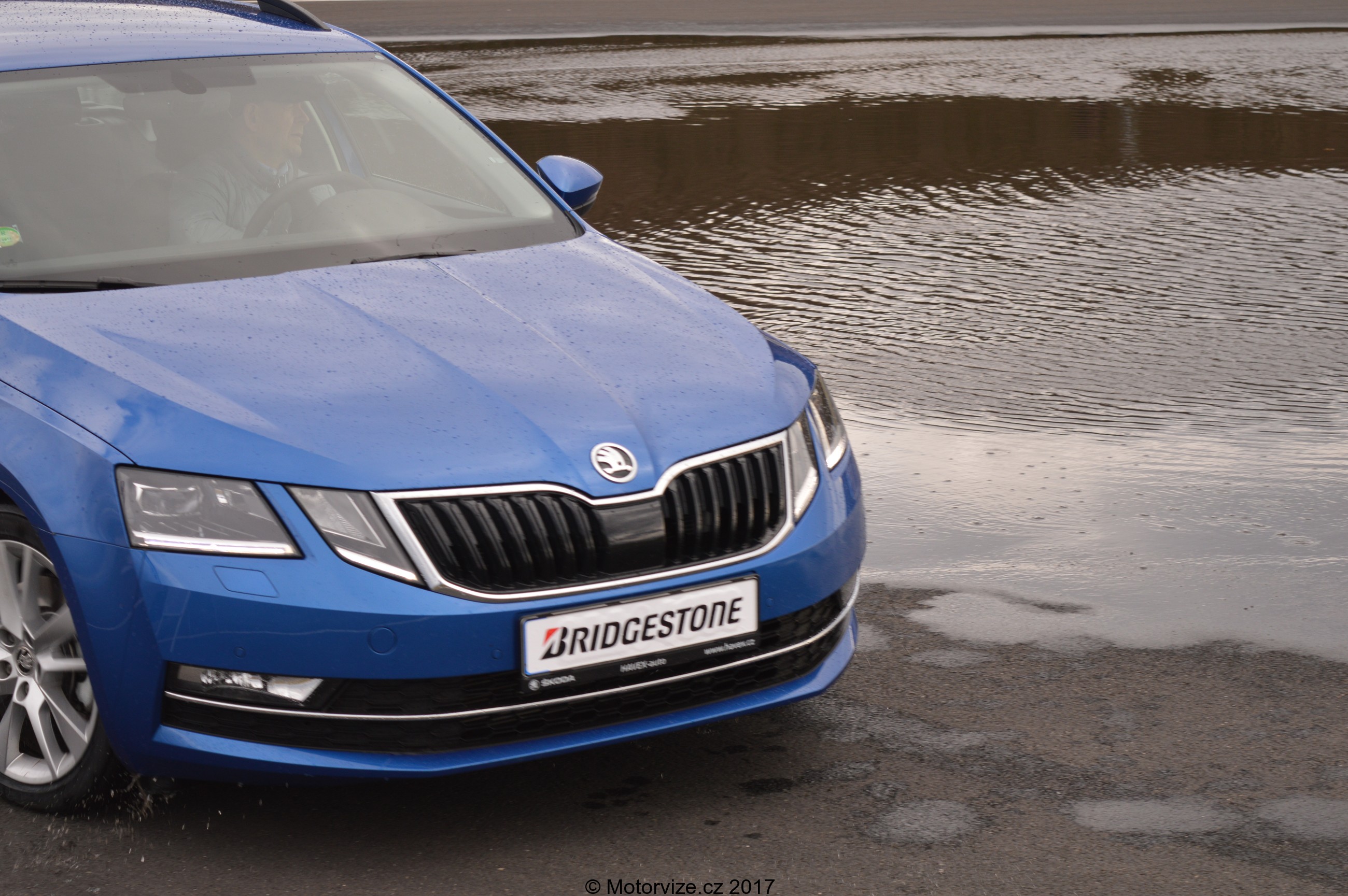 Bridgestone test letních pneu Autodrom Most