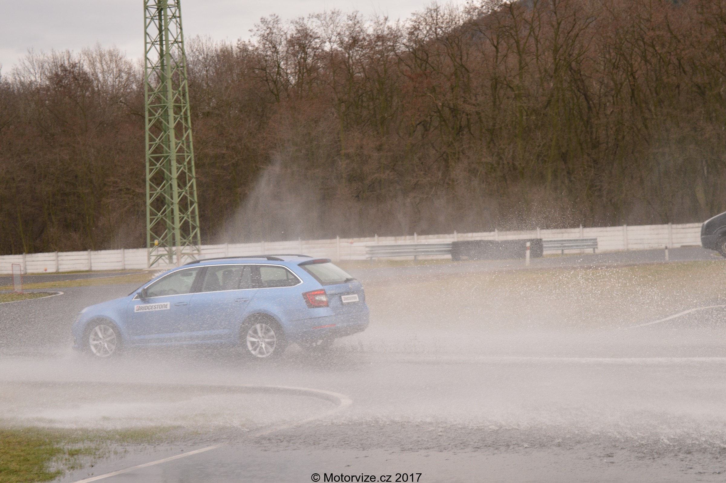 Bridgestone test letních pneu Autodrom Most
