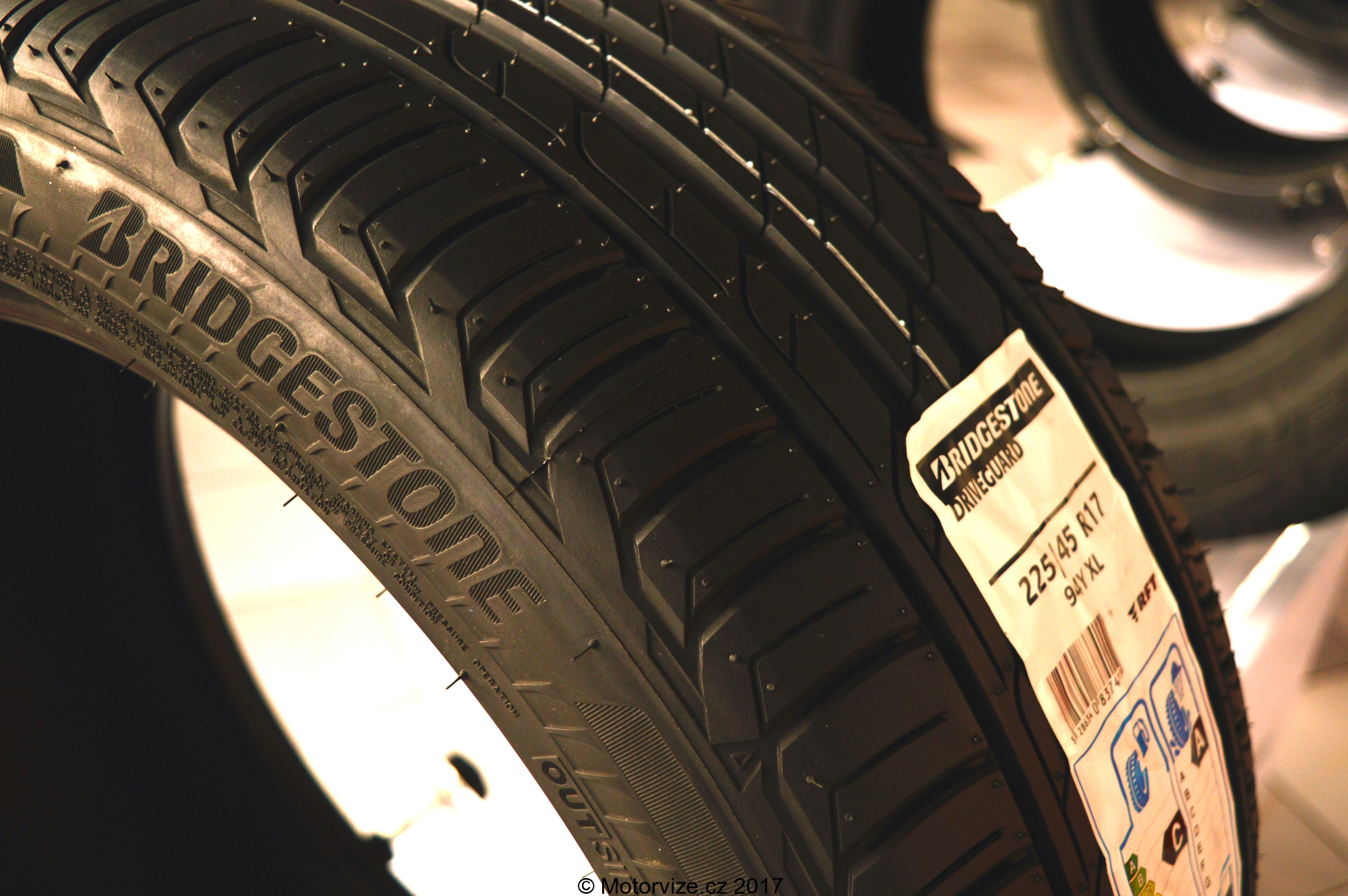 Bridgestone test letních pneu Autodrom Most