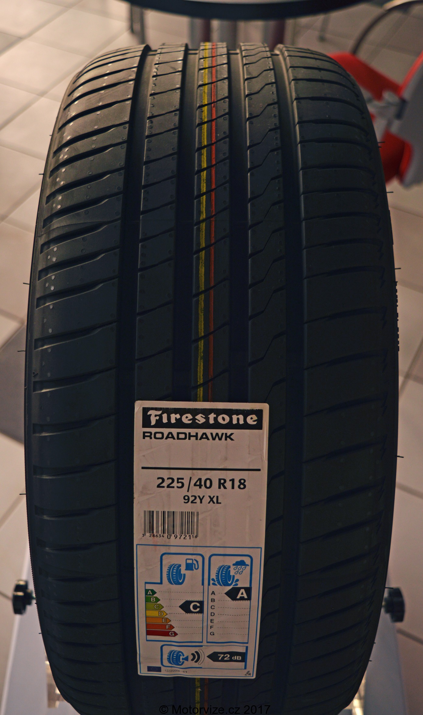 Bridgestone test letních pneu Autodrom Most