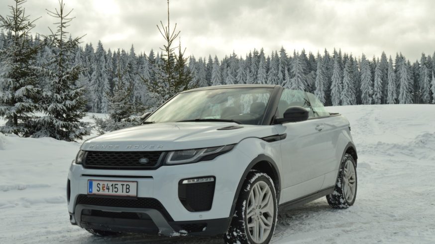 Za Volantem Range Rover Evoque Convertible