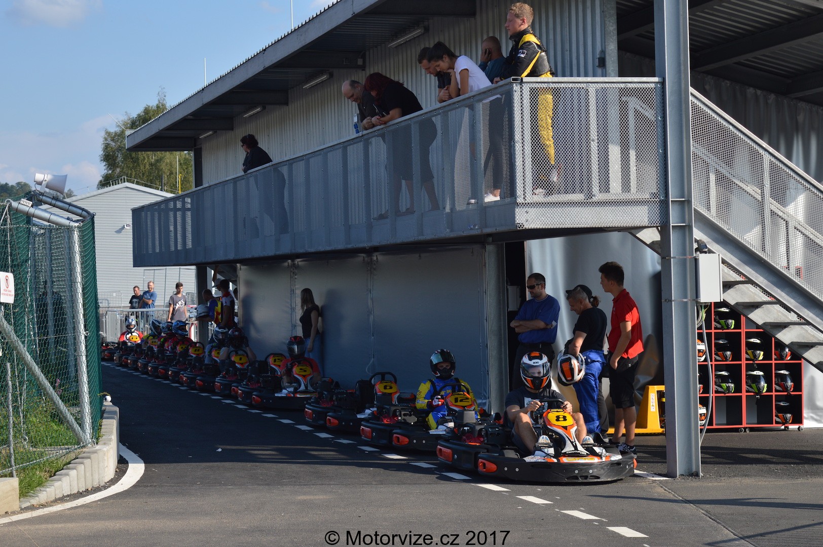 Třetí závod Motorvize karting cup 2017