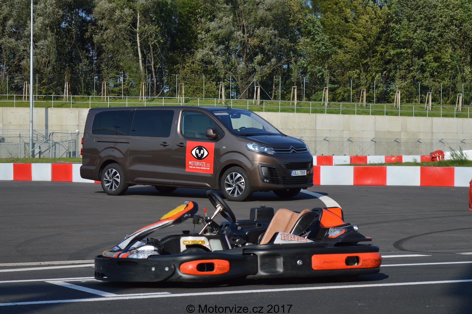 Třetí závod Motorvize karting cup 2017