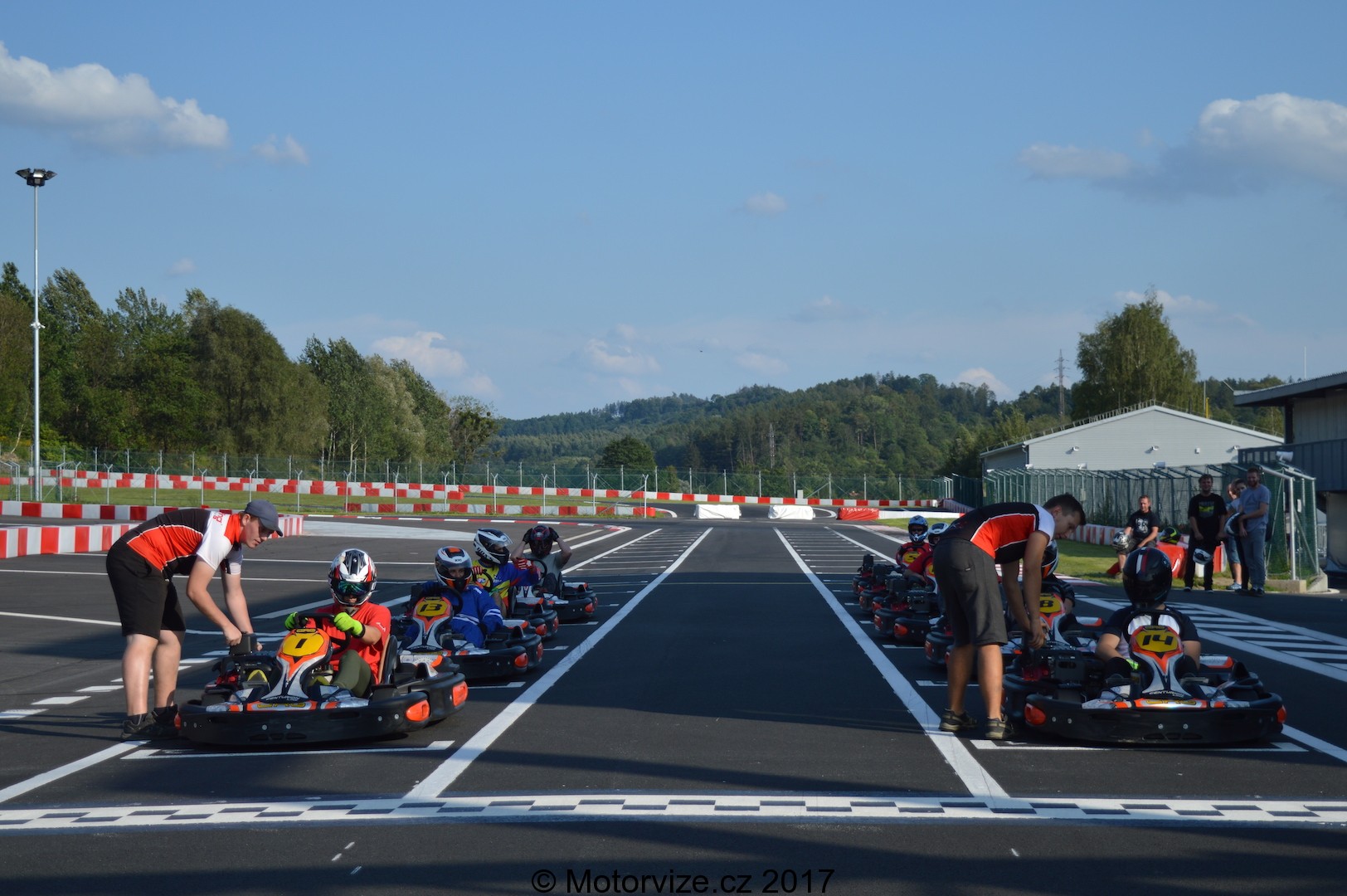 Třetí závod Motorvize karting cup 2017