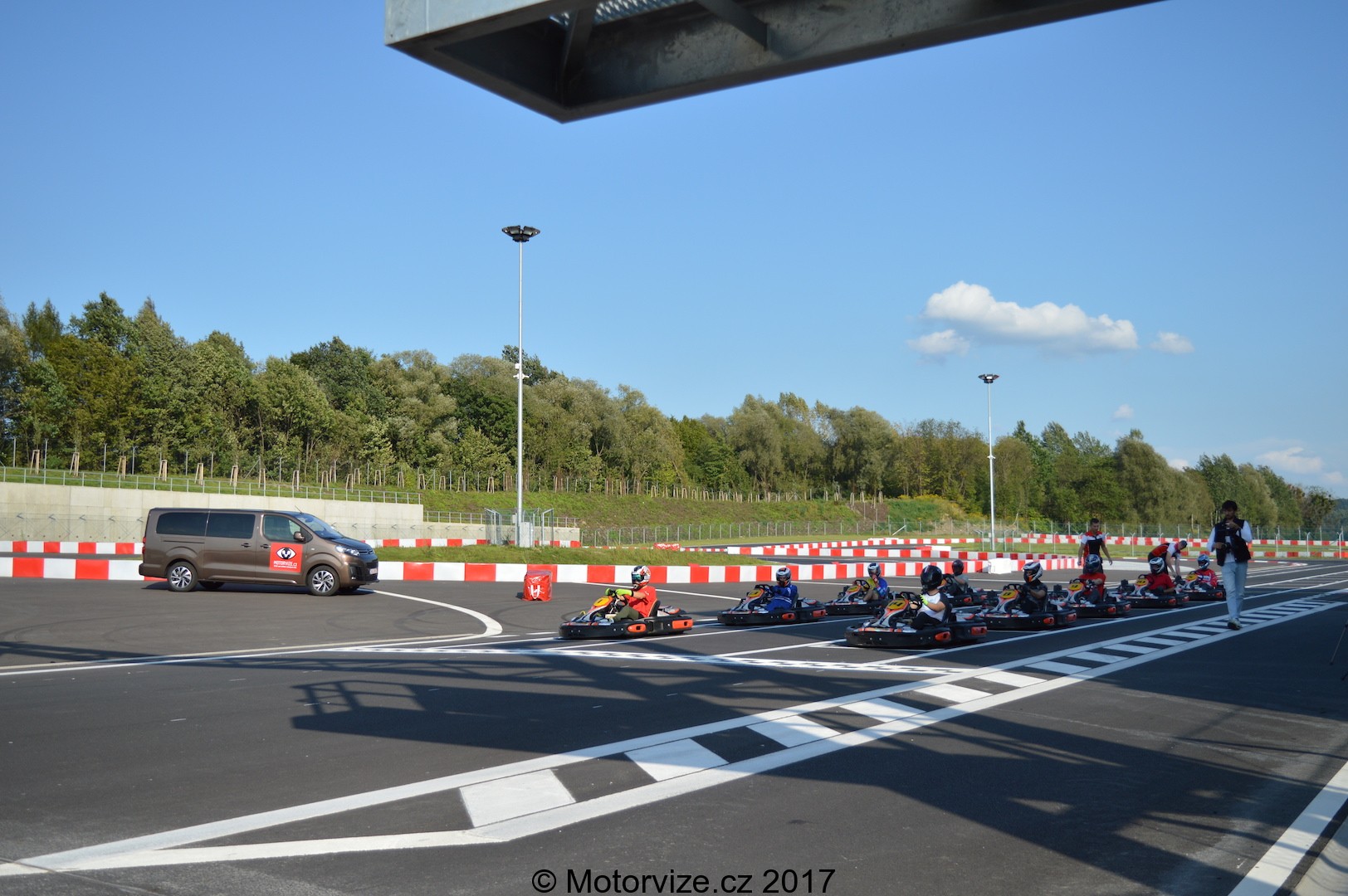 Třetí závod Motorvize karting cup 2017