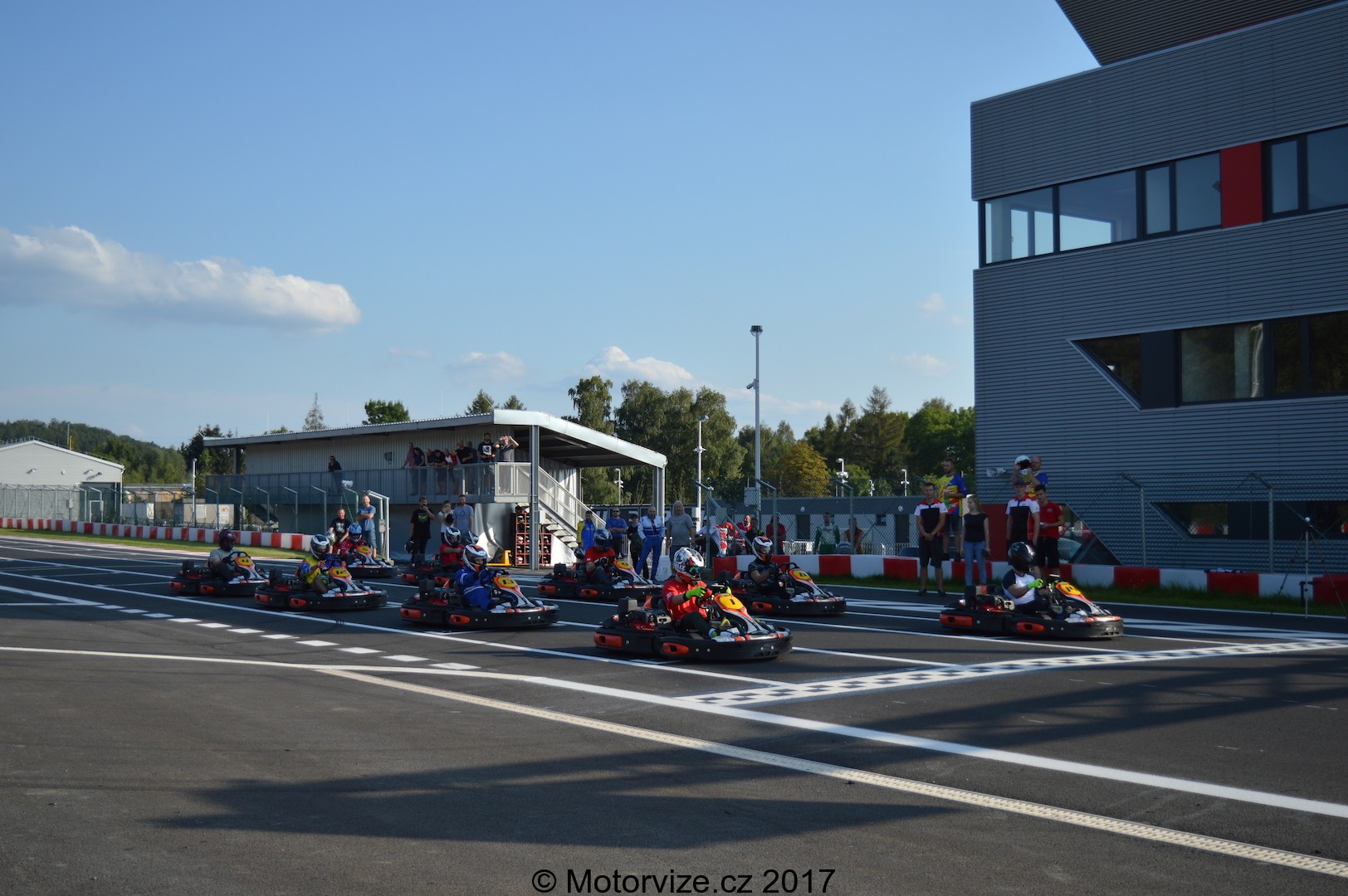 Třetí závod Motorvize karting cup 2017