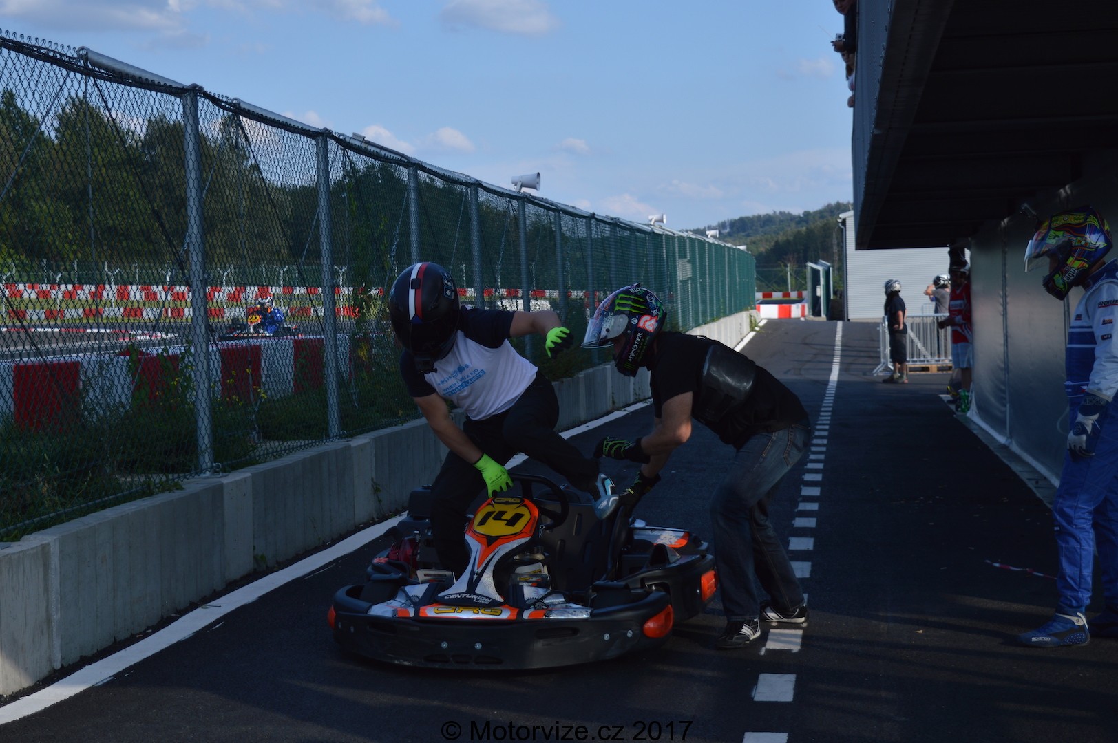 Třetí závod Motorvize karting cup 2017