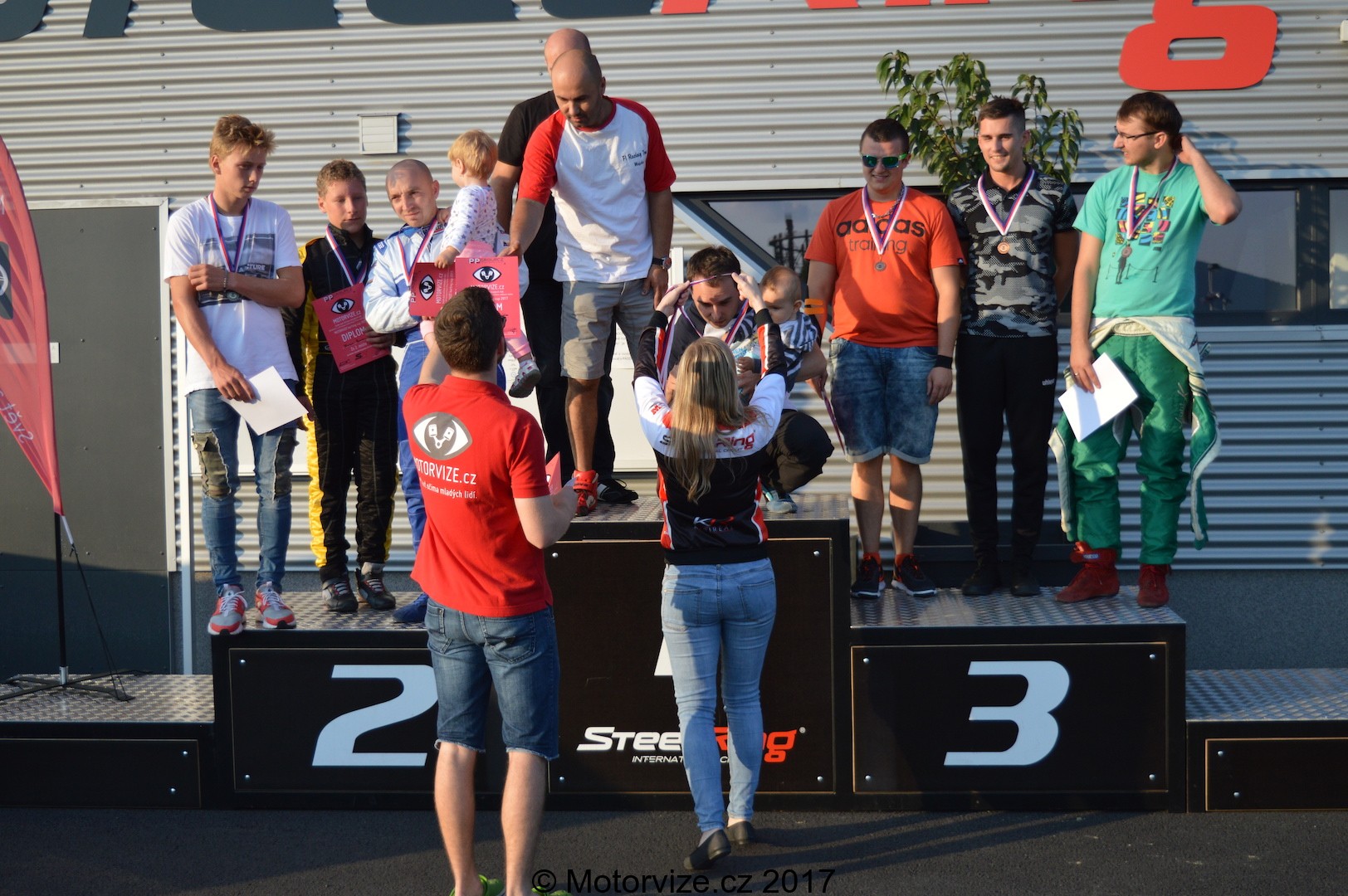 Třetí závod Motorvize karting cup 2017