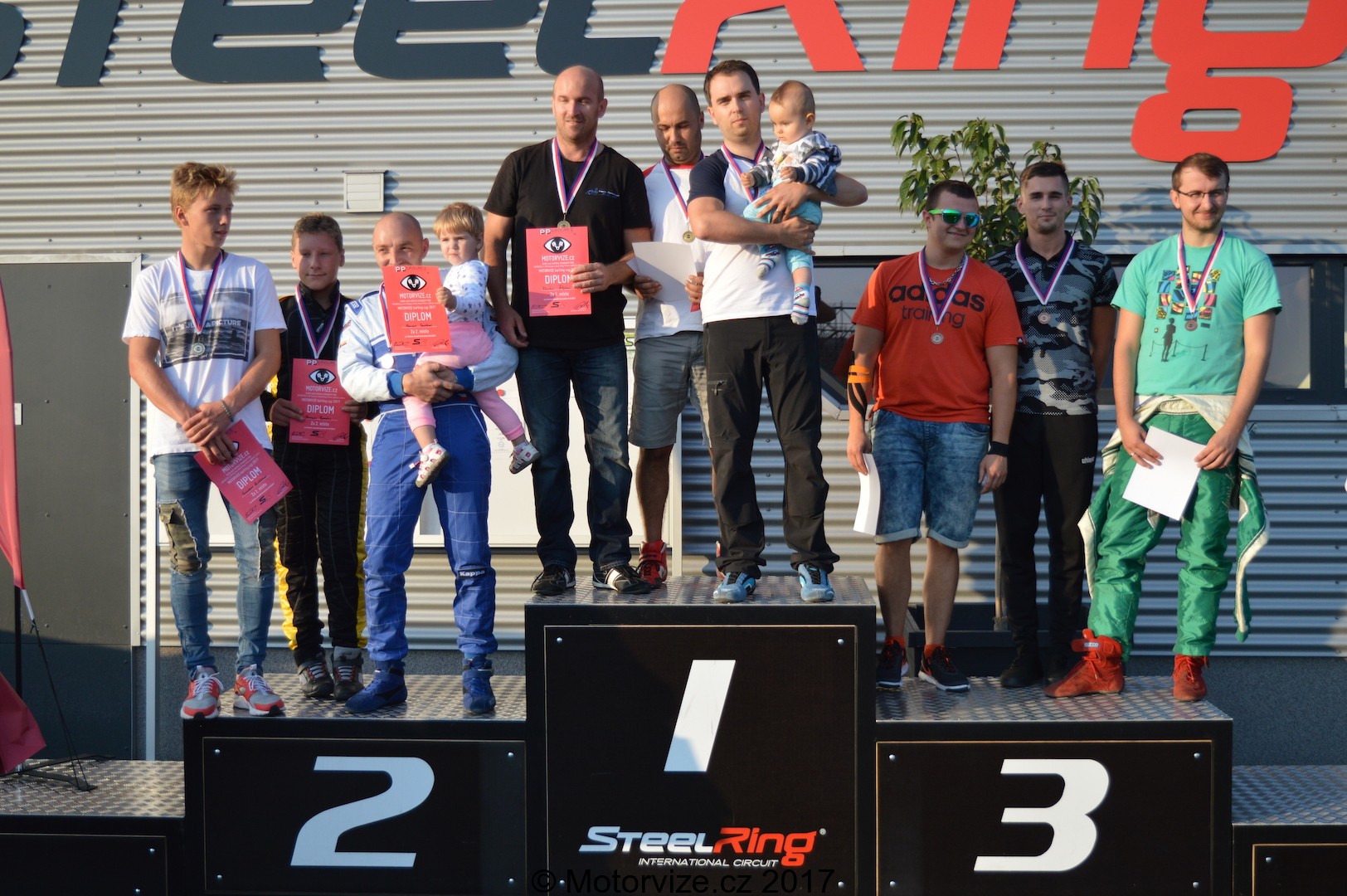 Třetí závod Motorvize karting cup 2017