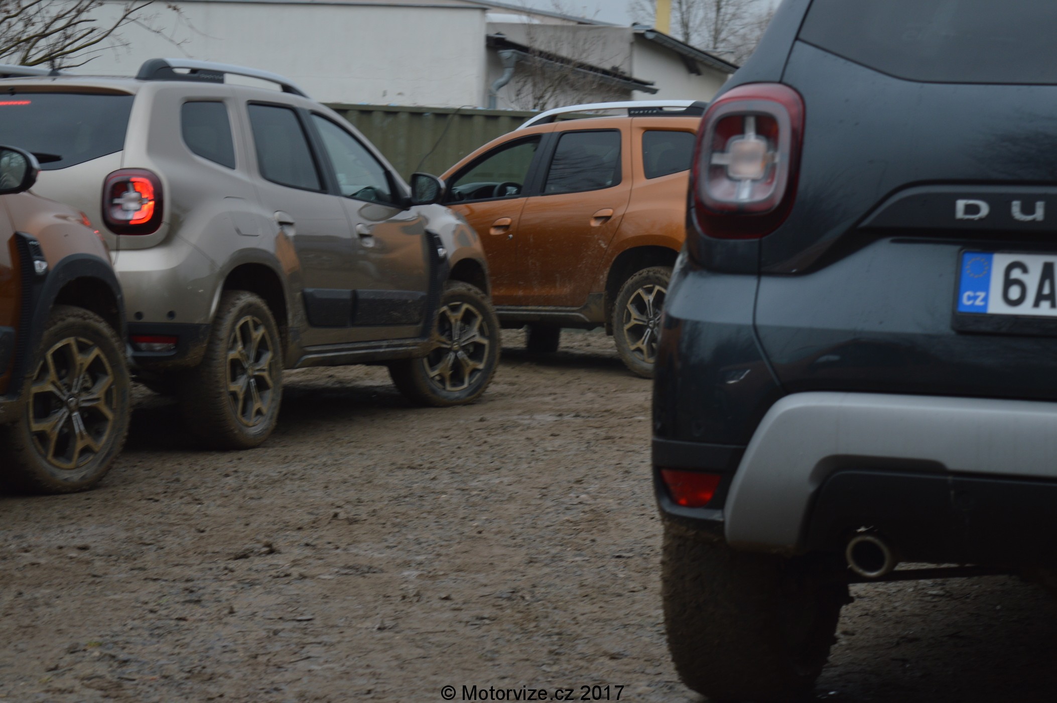 Dacia Duster: první jízdy