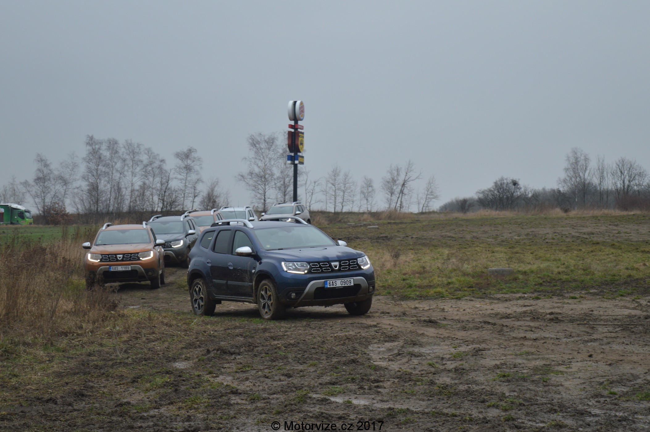 Dacia Duster: první jízdy