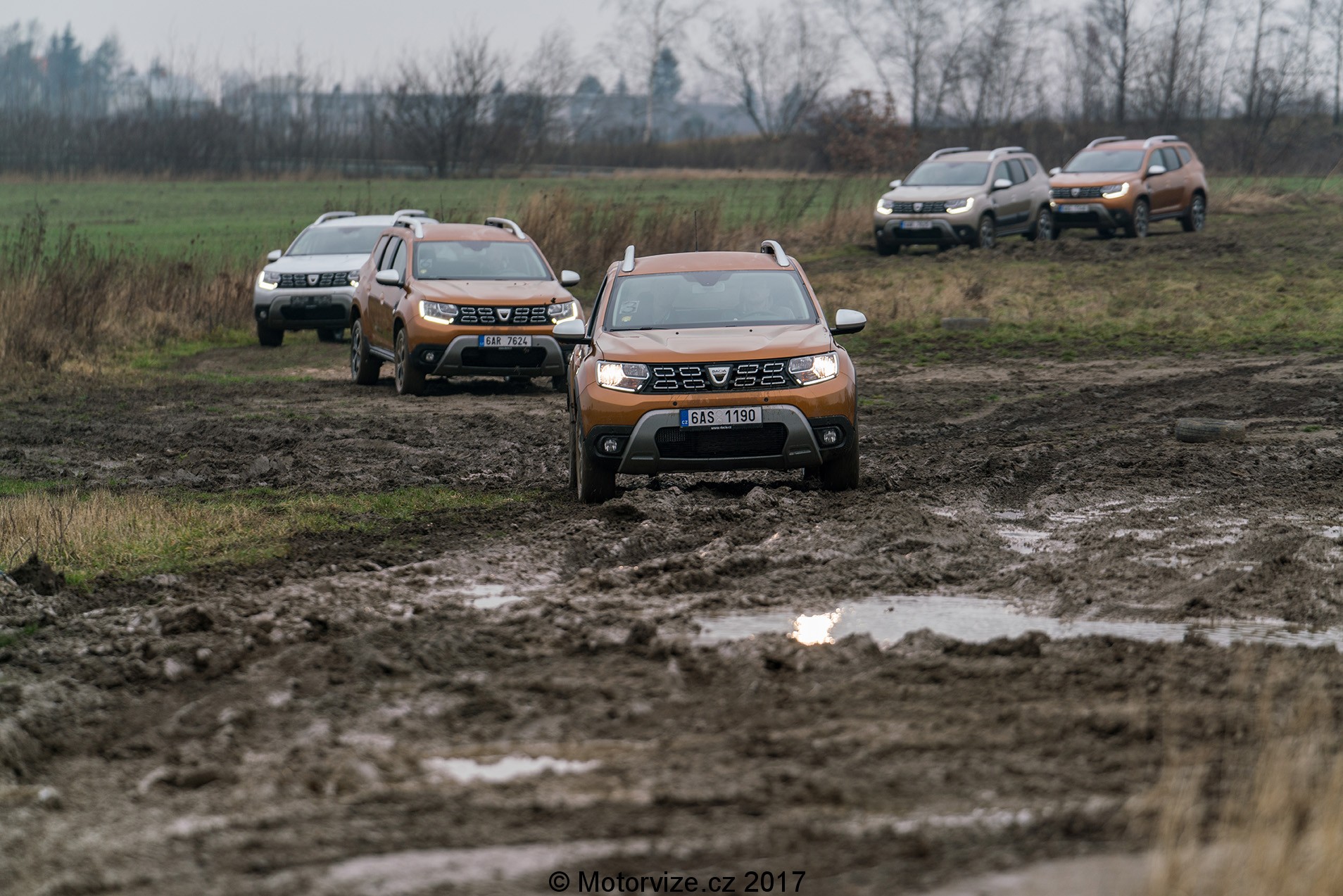 Dacia Duster: první jízdy