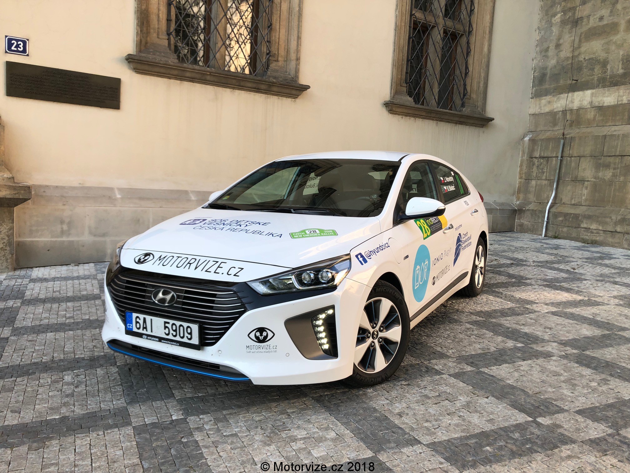 Czech New Energies rallye 2018