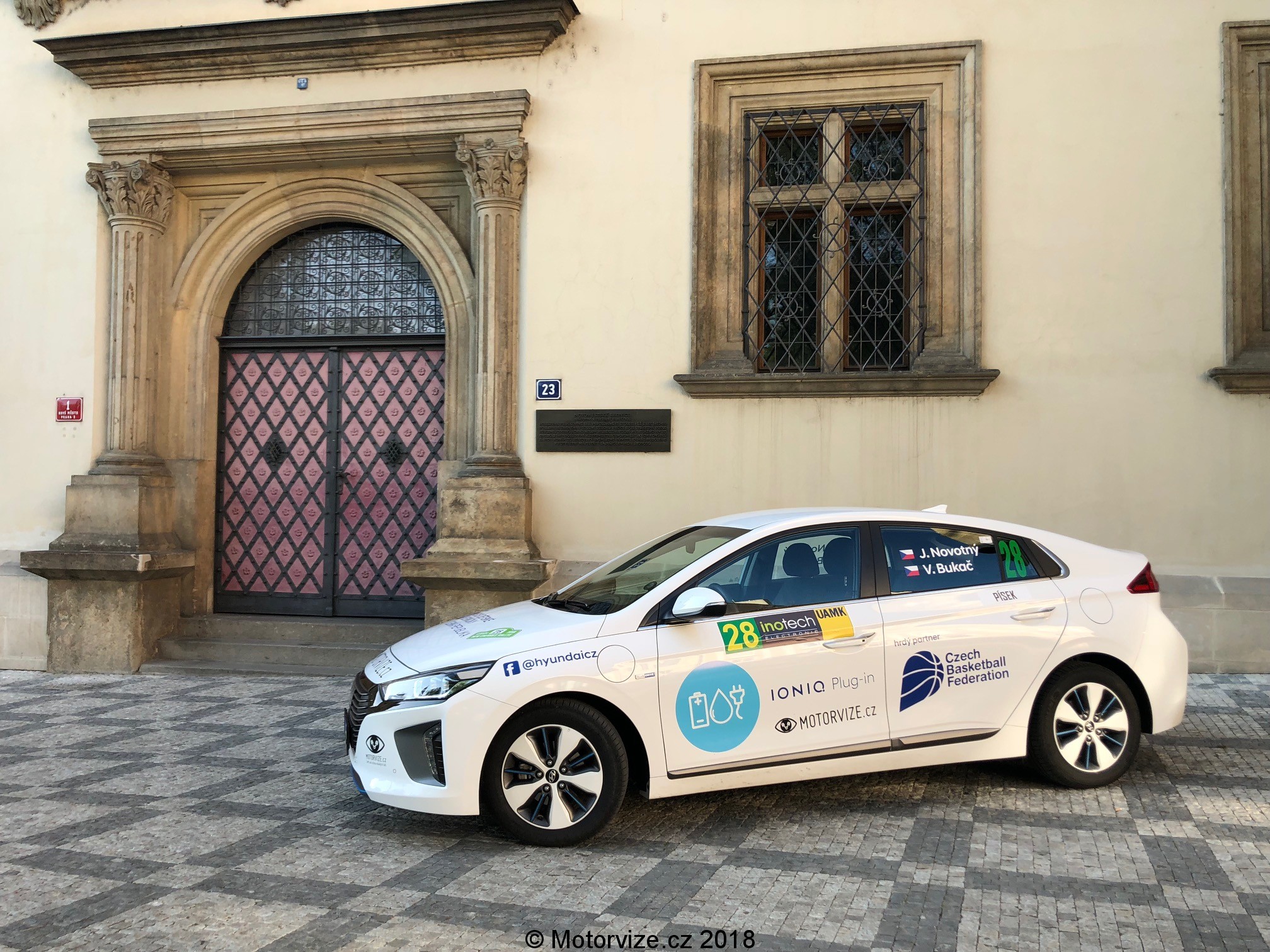 Czech New Energies rallye 2018