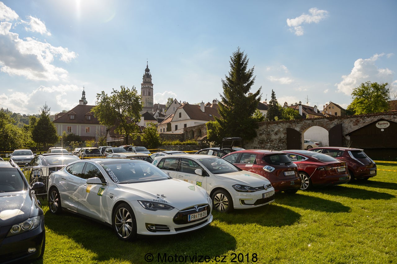 Czech New Energies rallye 2018