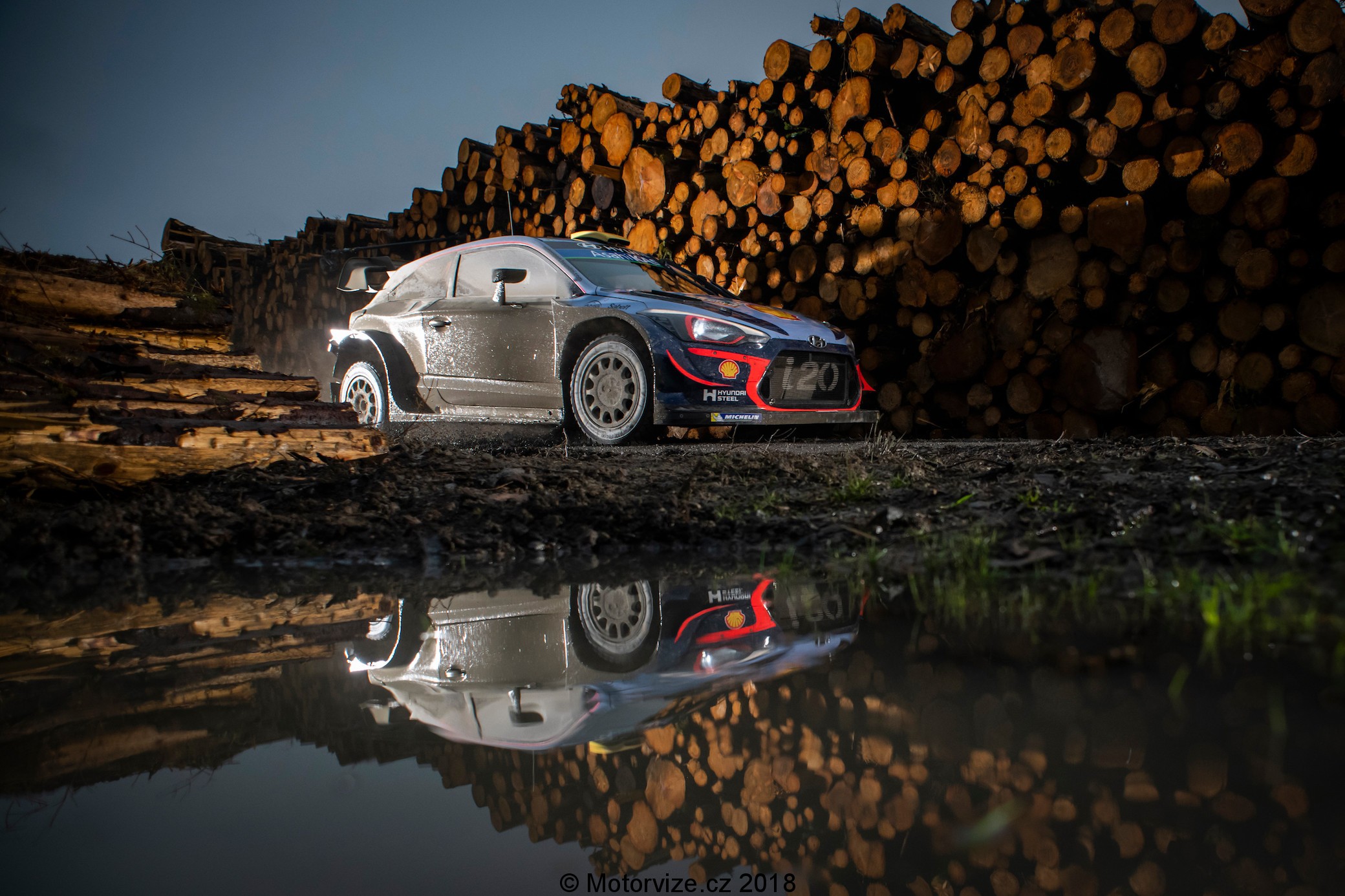 Andreas Mikkelsen na Rally Wales 2018