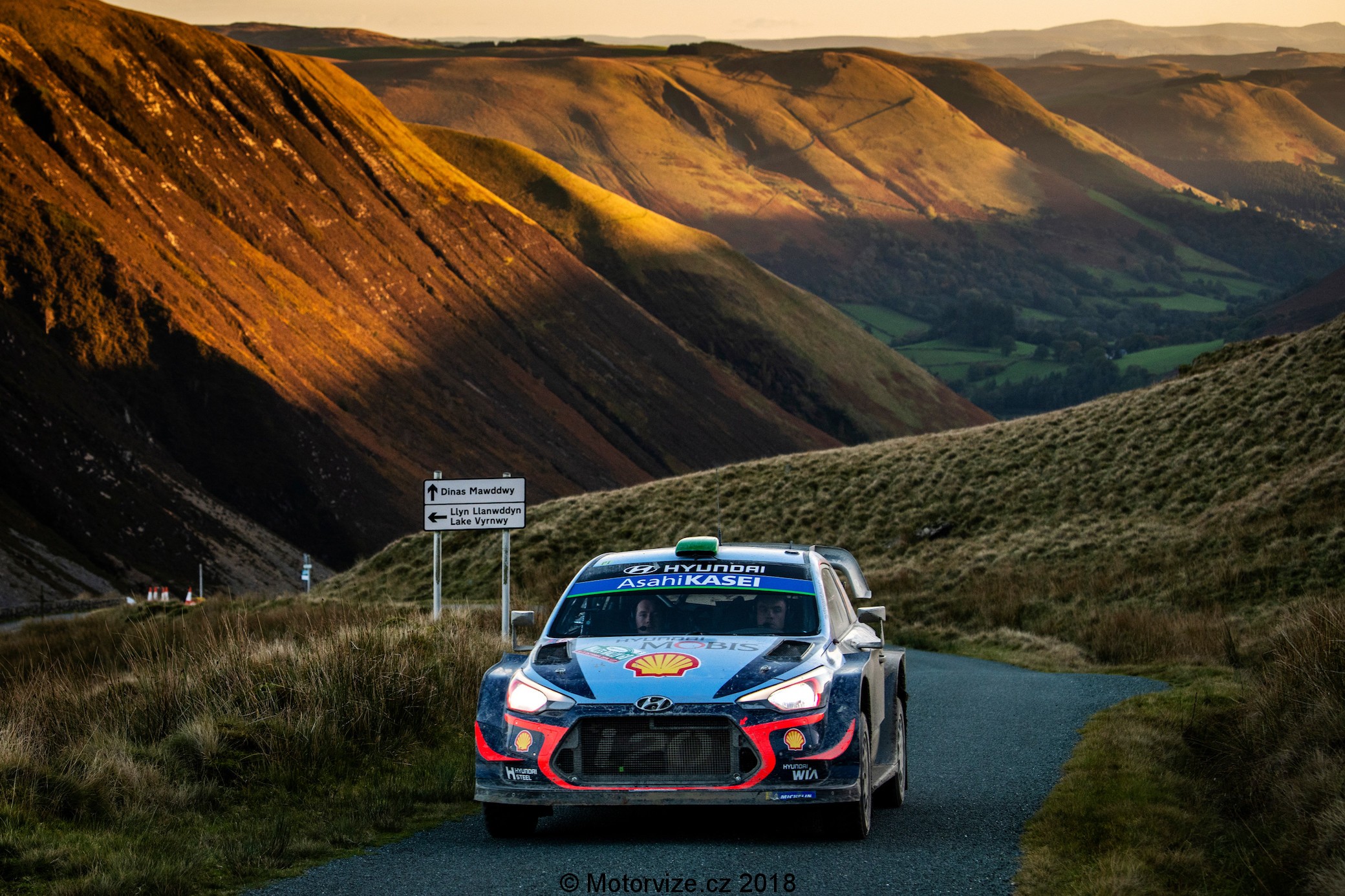 Hayden Paddon na Rally Wales 2018
