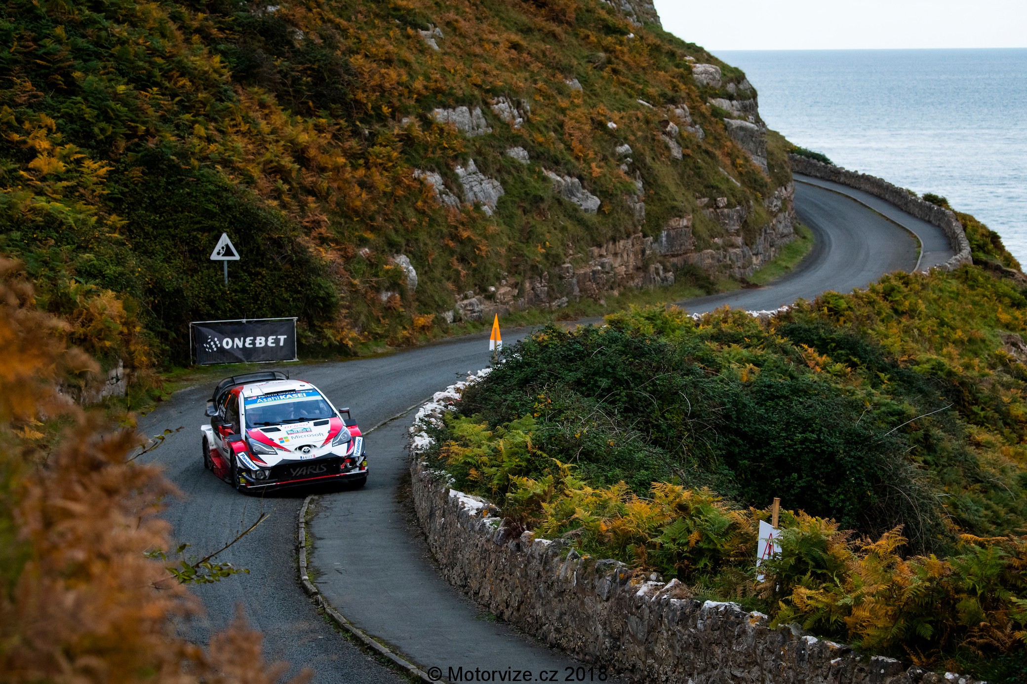Jari-Matti Latvala na Rally Wales 2018