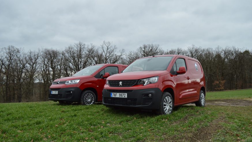 PSA v Čechách představuje nové dodávky Peugeot Partner a Citroen Berlingo Van