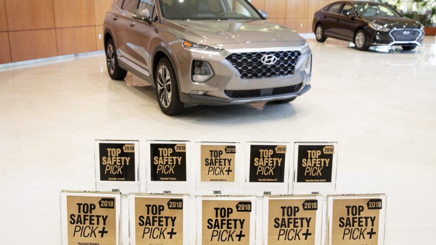 Podle IIHS má nejbezpečnější modelovou řadu Hyundai