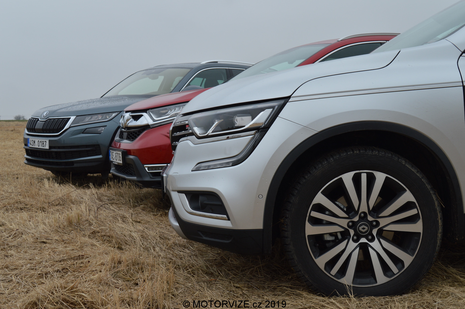 Srovnávací test: Škoda Kodiaq vs. Honda CR-V vs. Renault Koleos