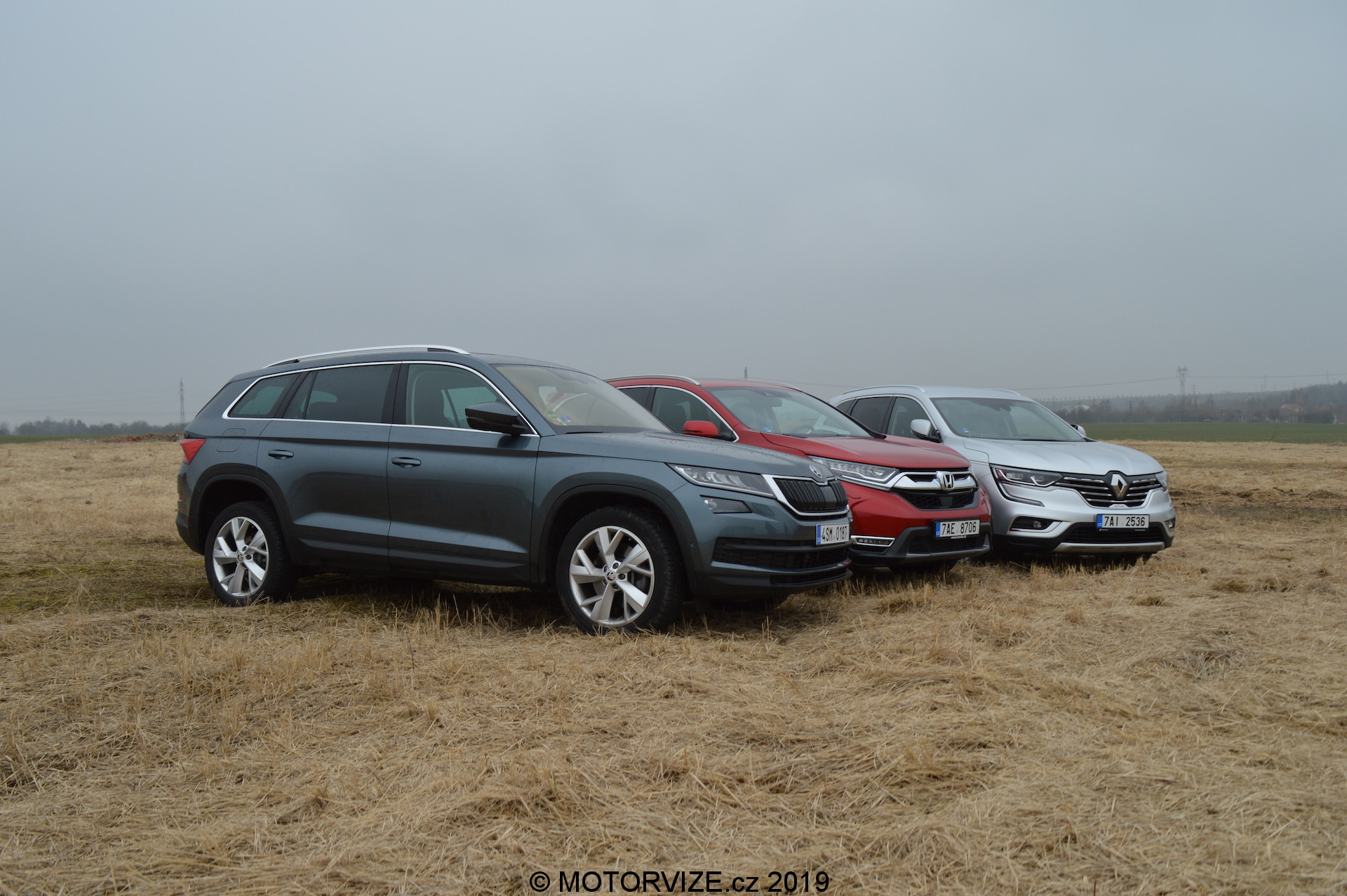 Srovnávací test: Škoda Kodiaq vs. Honda CR-V vs. Renault Koleos