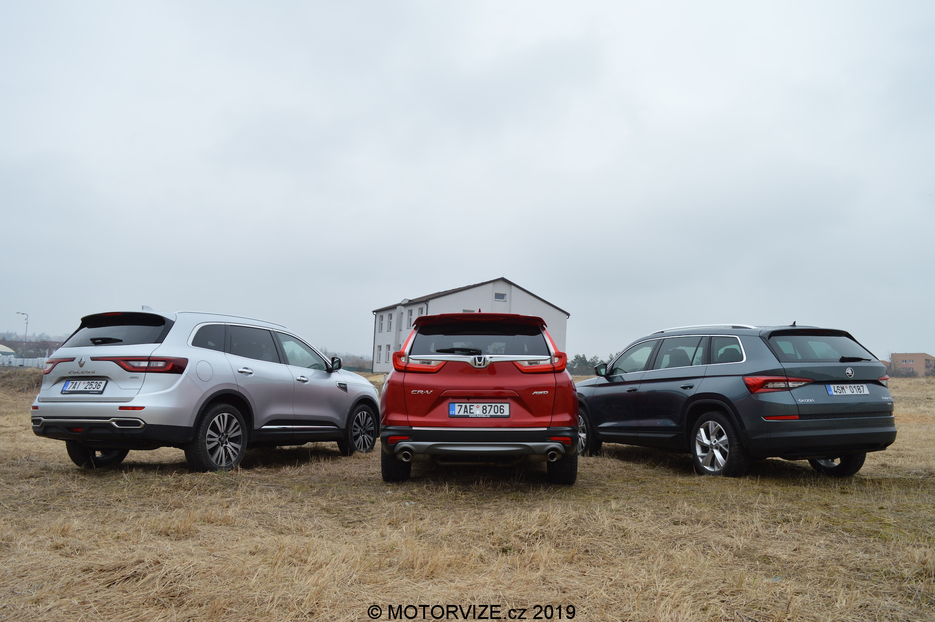 Srovnávací test: Škoda Kodiaq vs. Honda CR-V vs. Renault Koleos