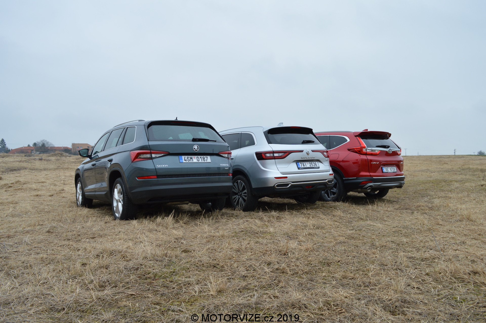 Srovnávací test: Škoda Kodiaq vs. Honda CR-V vs. Renault Koleos