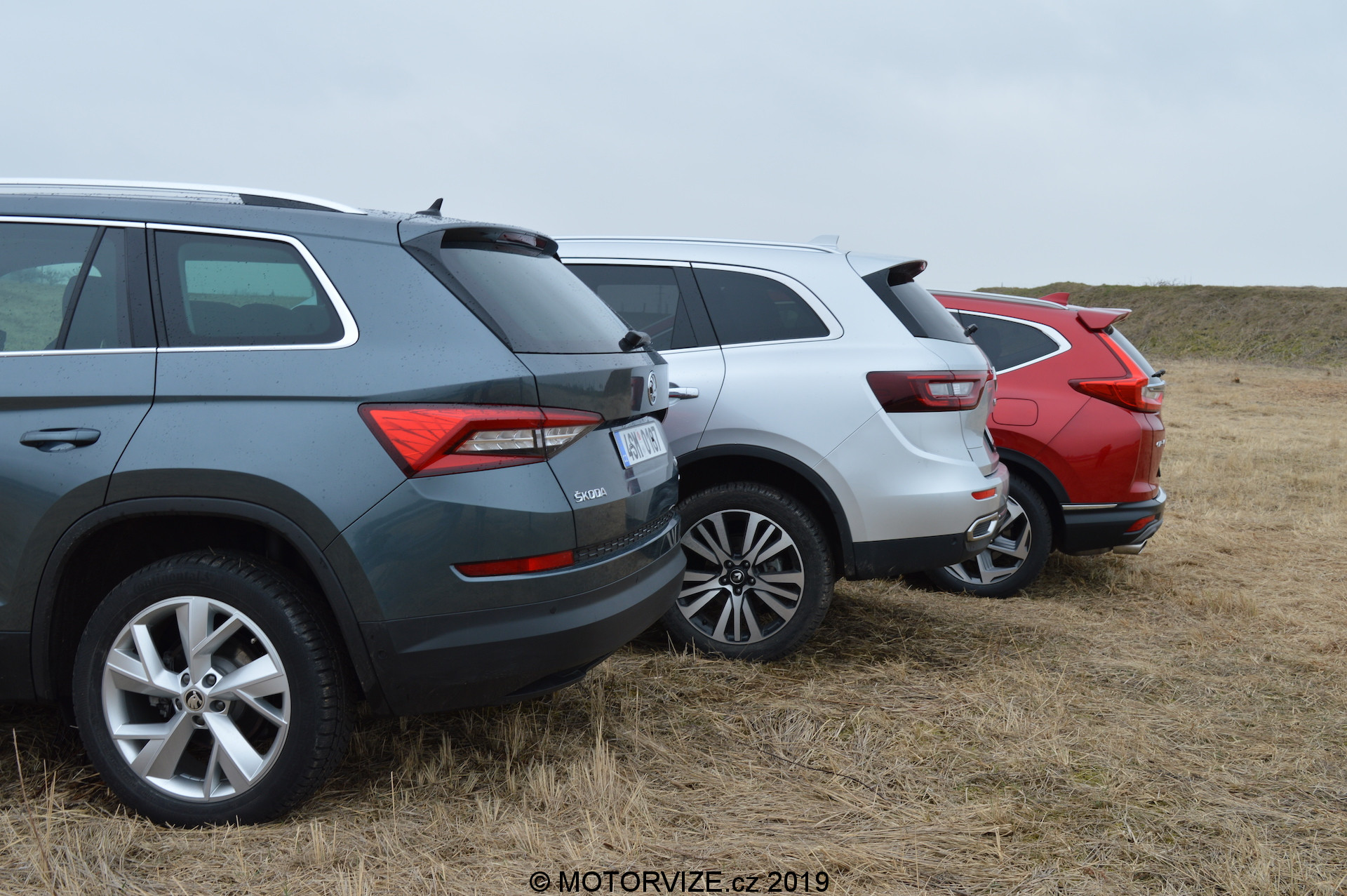 Srovnávací test: Škoda Kodiaq vs. Honda CR-V vs. Renault Koleos