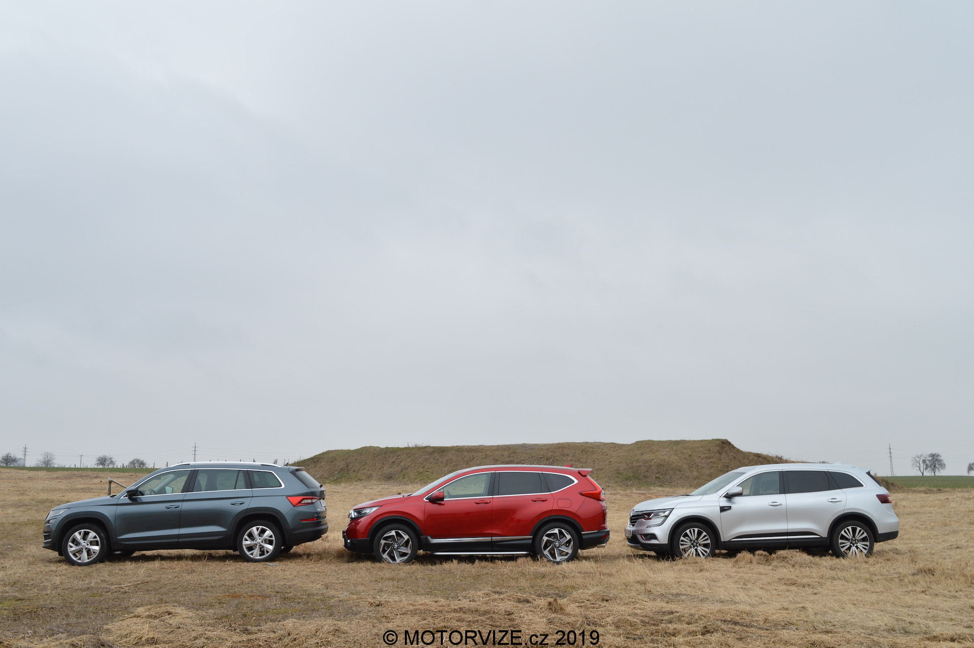 Srovnávací test: Škoda Kodiaq vs. Honda CR-V vs. Renault Koleos