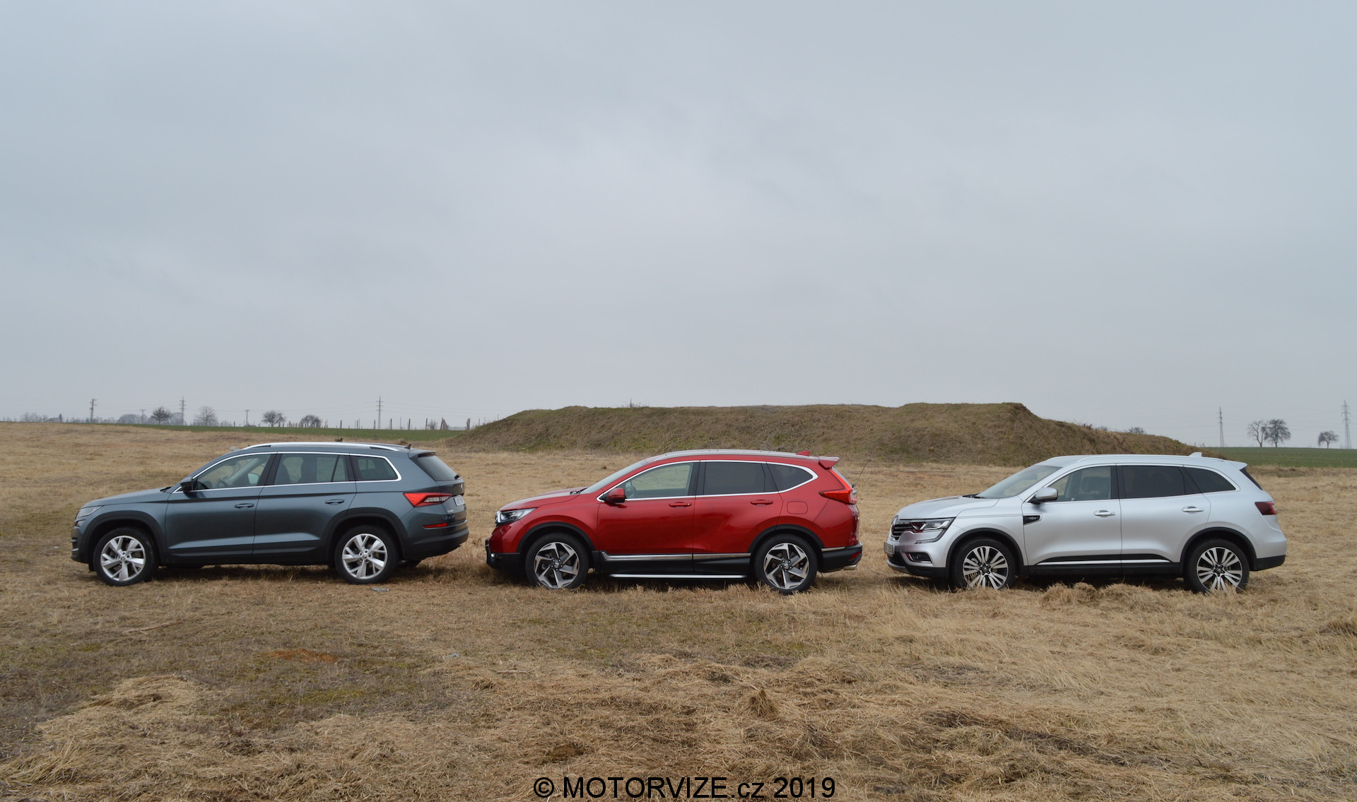 Srovnávací test: Škoda Kodiaq vs. Honda CR-V vs. Renault Koleos
