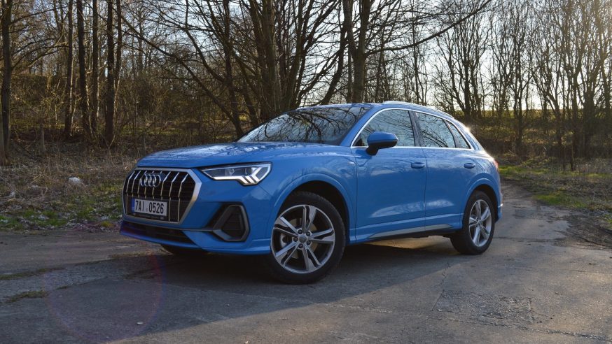 Audi Q3 35 TDI S-Line: radost pro taťku šmoulu