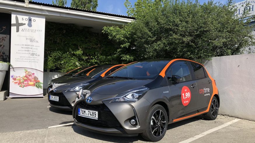 Carsharing Anytime dobývá Prahu: po měsíci má už 5.000 klientů!