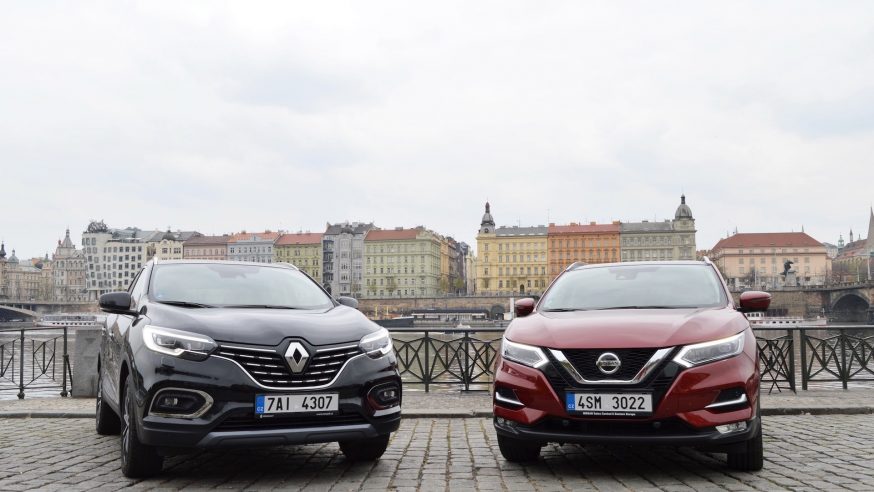 Srovnávací test: Nissan Qashqai vs. Renault Kadjar