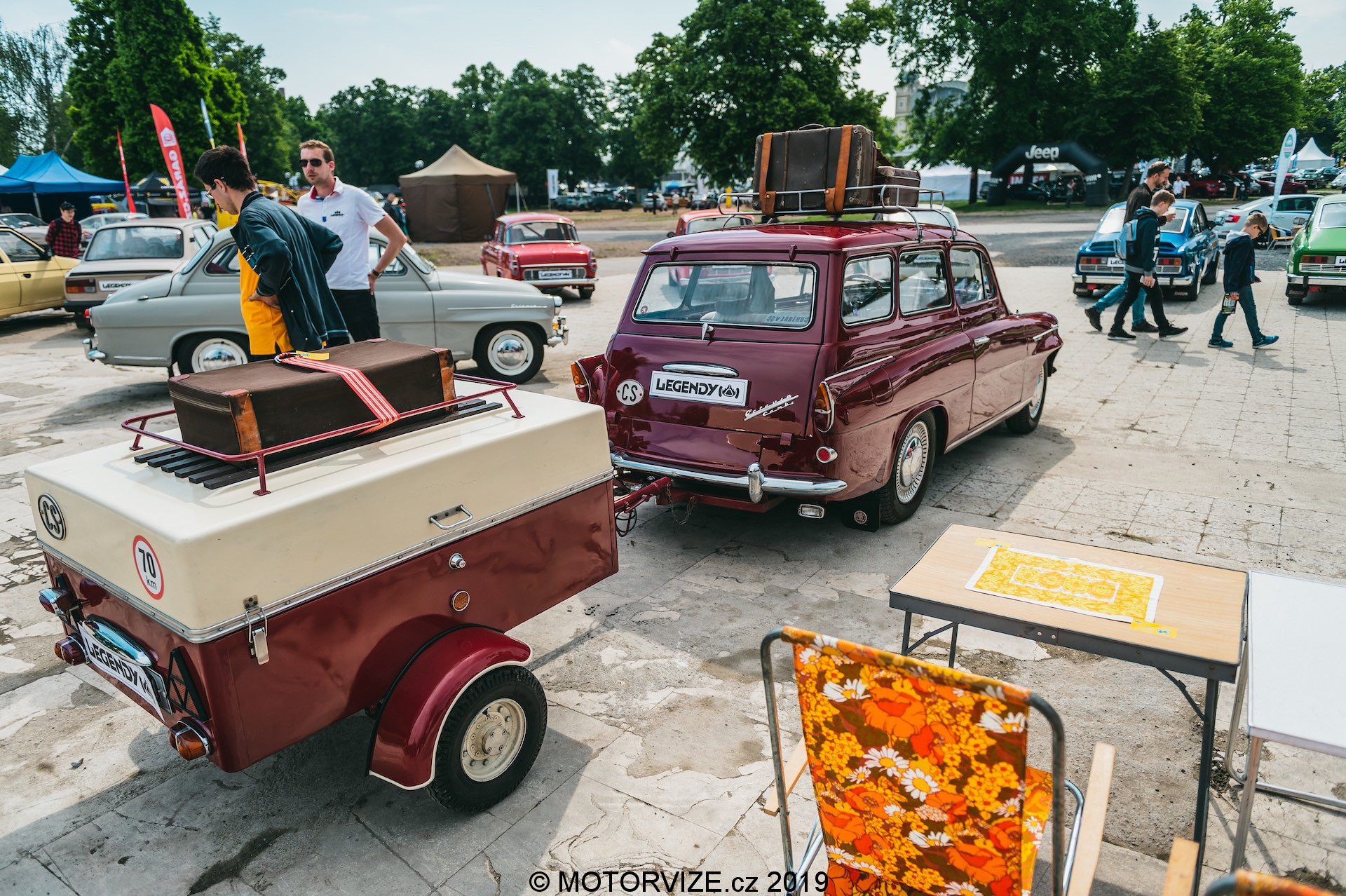 Automobilová slavnost Legendy 2019