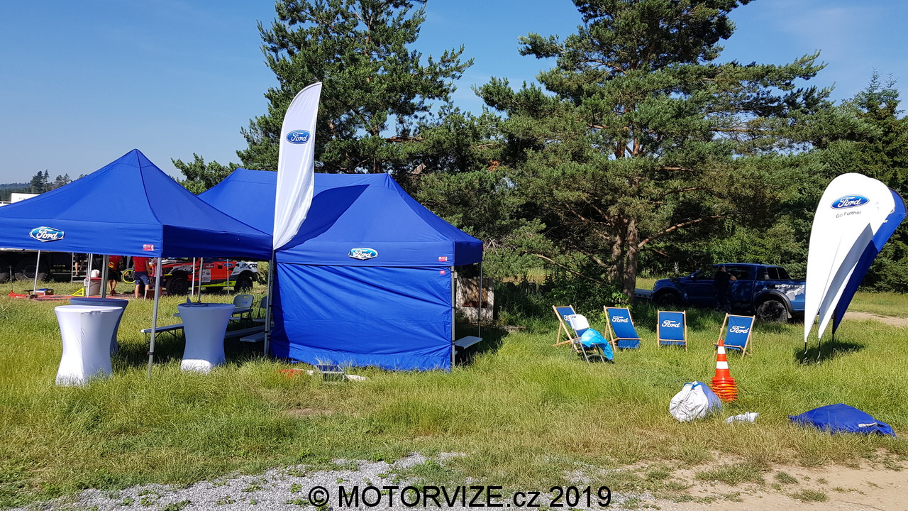 Den s Fordem a Martinem Prokopem (na tankodromu)